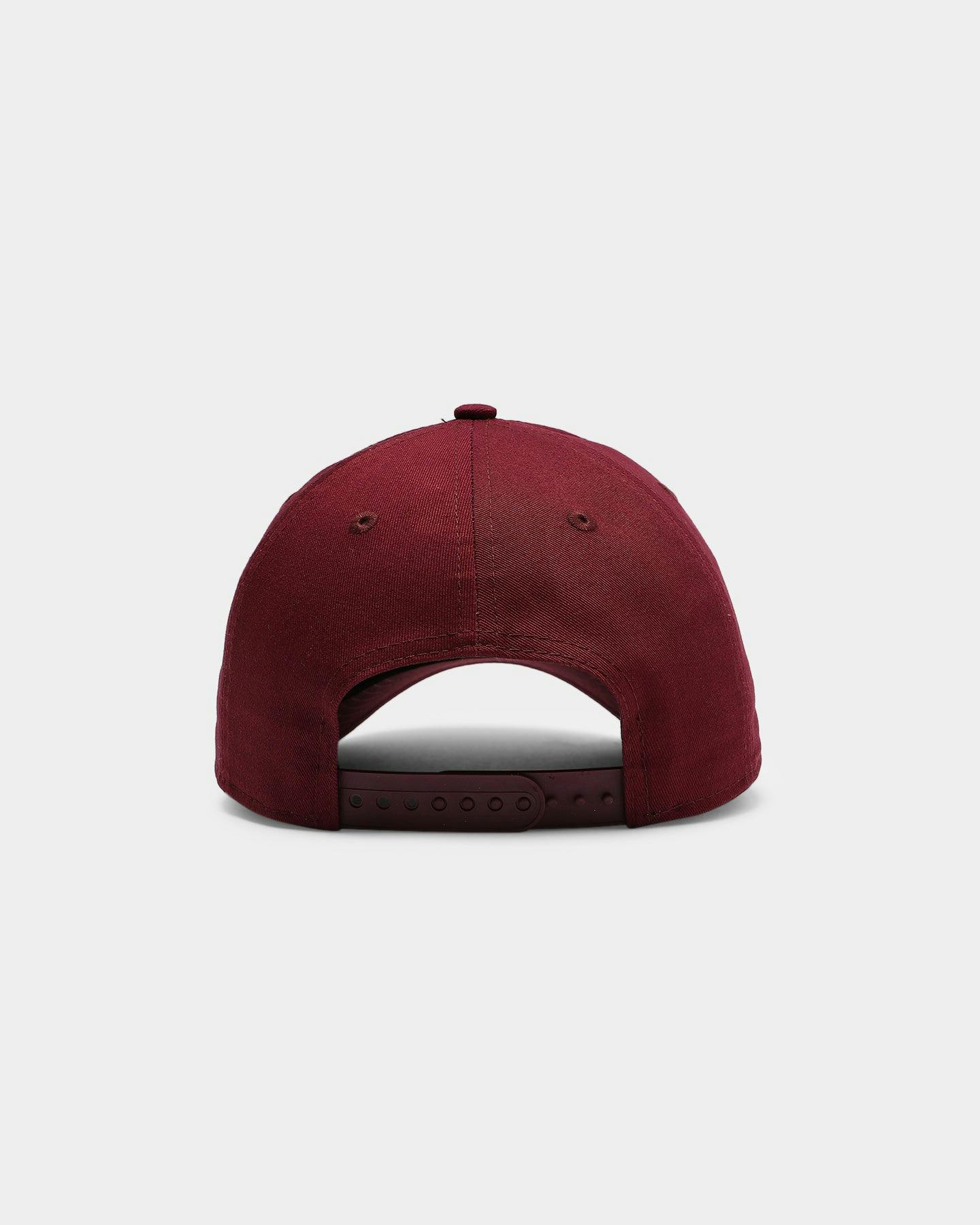 New Era Blank 9FORTY A-Frame Snapback Maroon | Culture Kings US