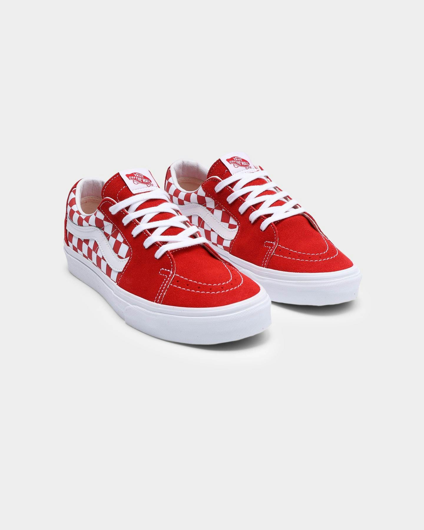 Vans SK8Low Racing Red/Checkerboard Culture Kings US