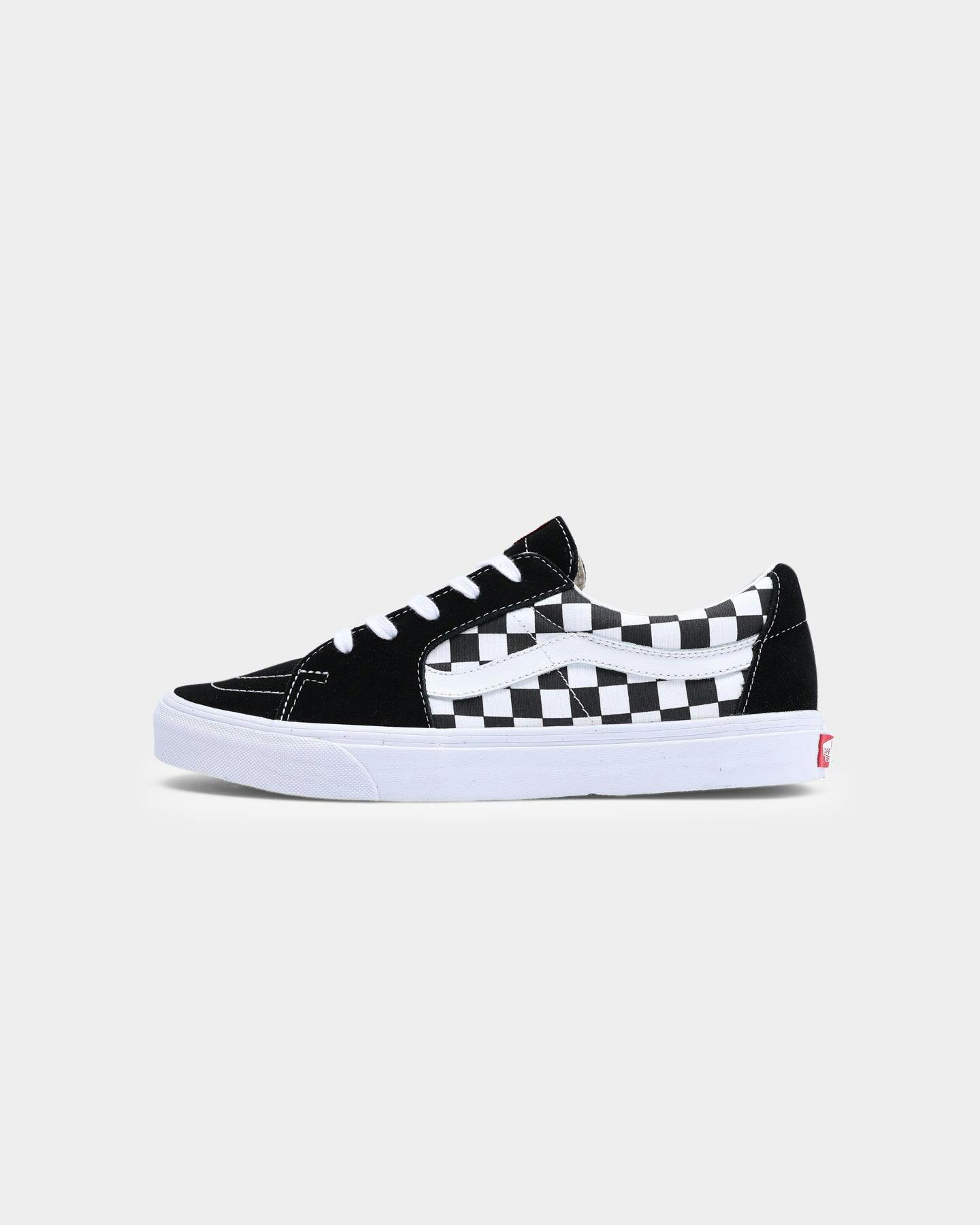 Vans SK8Low Black/Checkerboard Culture Kings US