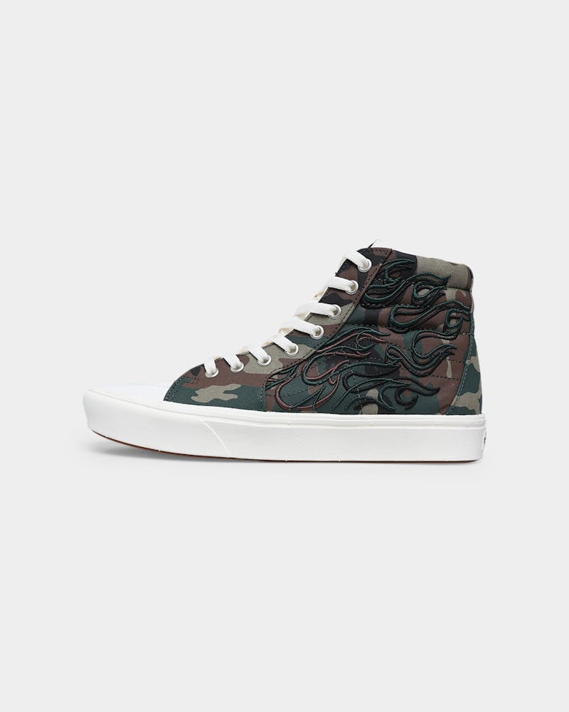 Vans Comfycush Sk8-Hi Flame Woodland/Marshm thumbnail - 0