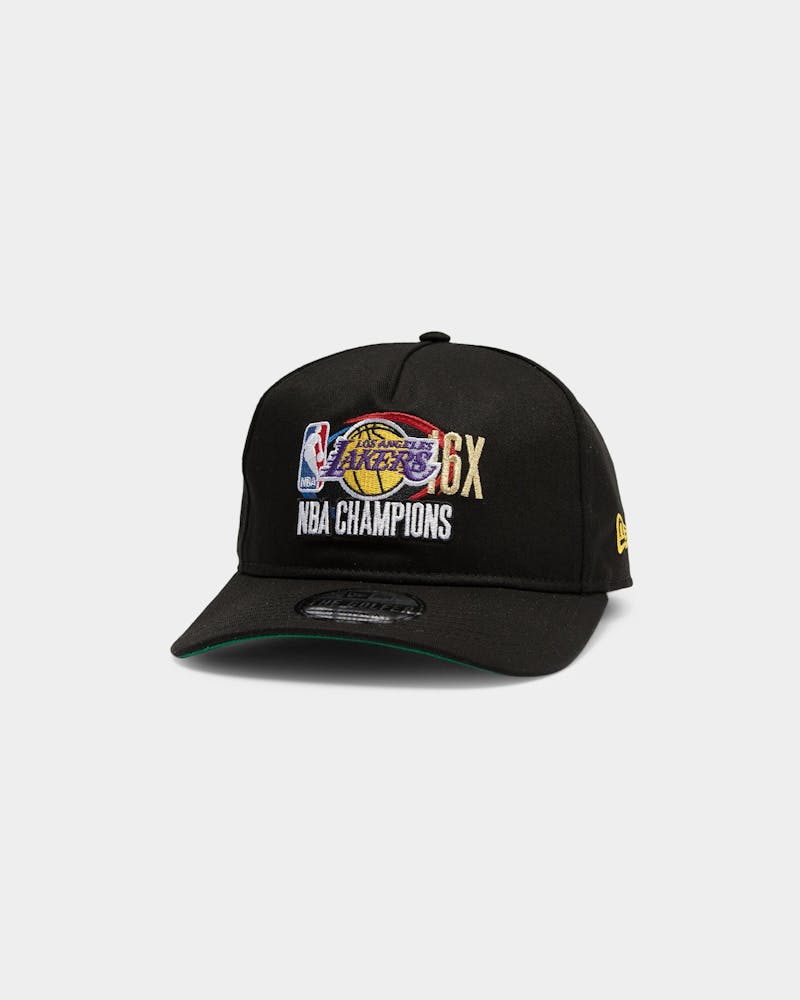 New Era Los Angeles Lakers 16x Champs Crc Old Golfer Snapback Black Ot Culture Kings Us