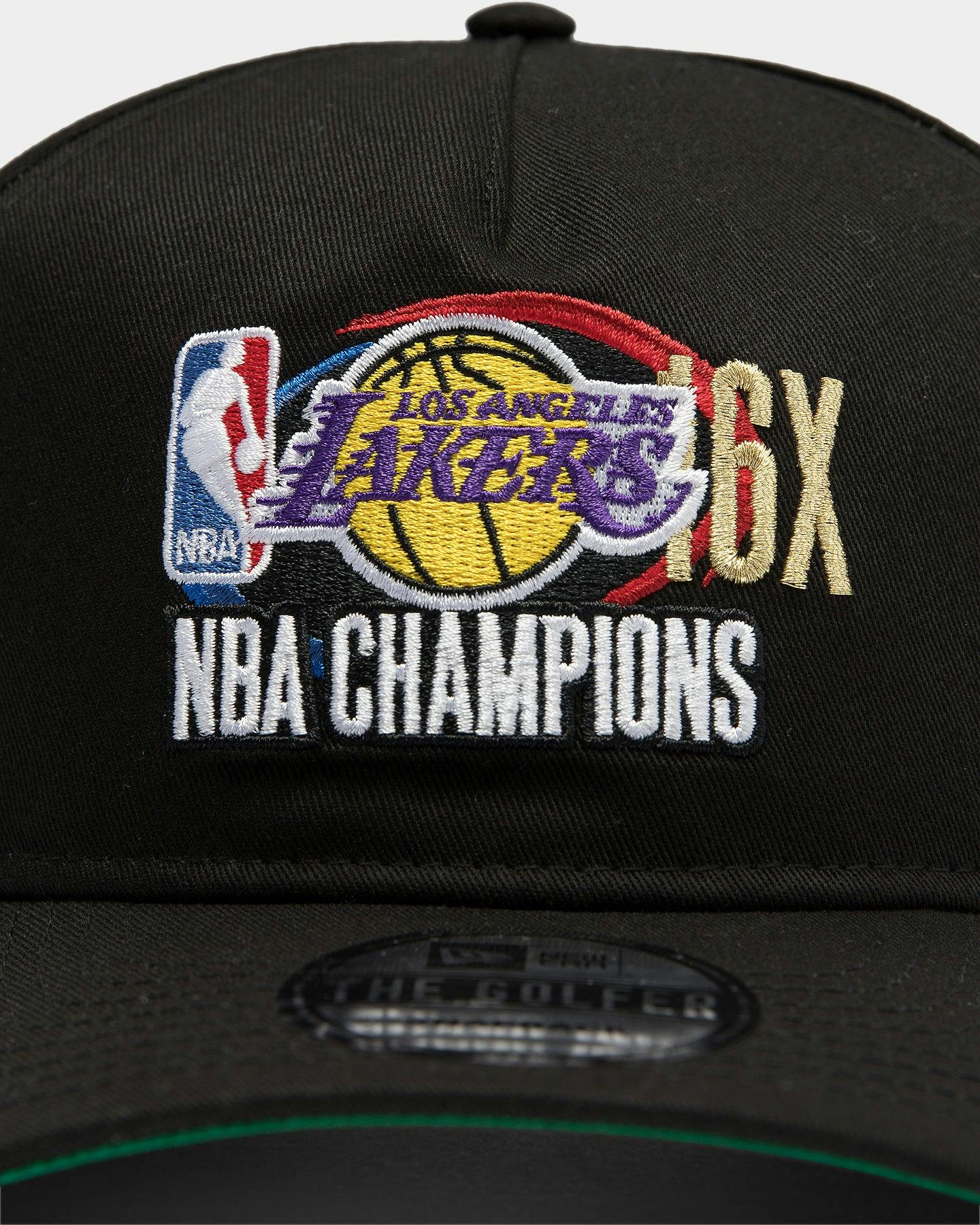 New Era Los Angeles Lakers 16x Champs Crc Old Golfer Snapback Black Ot Culture Kings Us