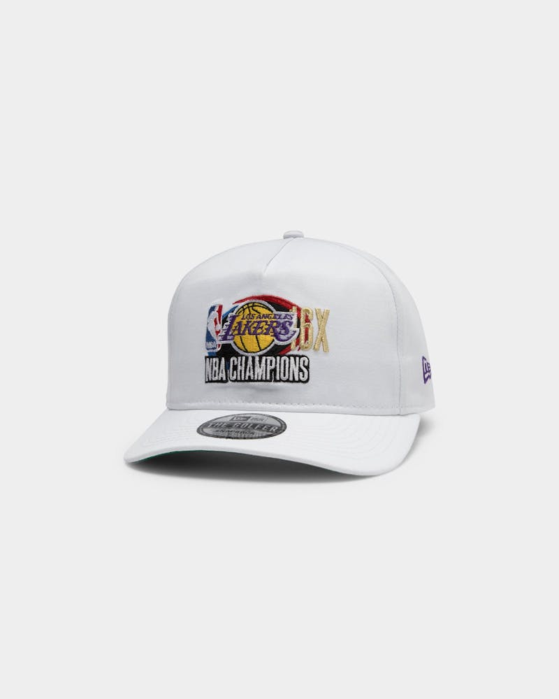 New Era Los Angeles Lakers 16x Champs Crc Old Golfer Snapback White Ot Culture Kings Us