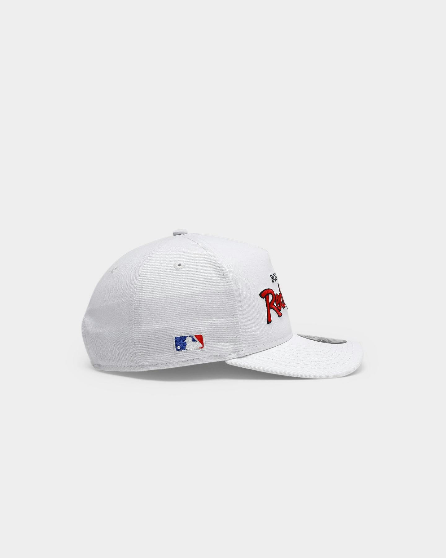 New Era Boston Redsox Script Old Golfer Snapback White | Culture Kings US