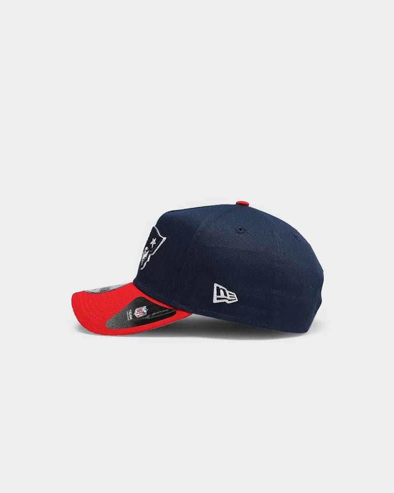 New Era New England Patriots Otc 9forty A Frame Snapback Blue Red Culture Kings Us