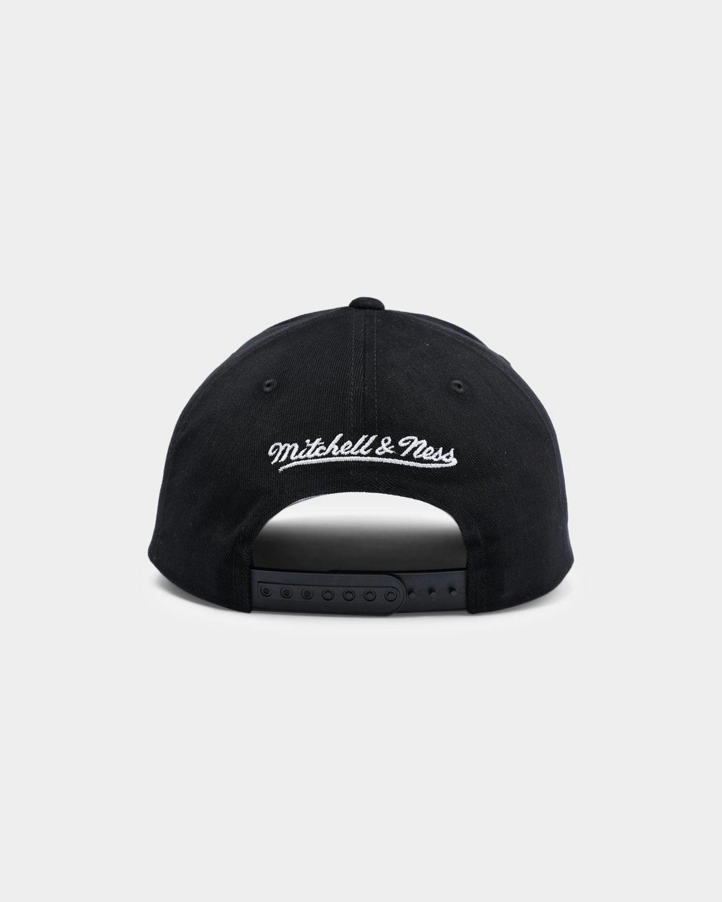 Mitchell & Ness Los Angeles Raiders Script Pro Crown Snapback Black ...