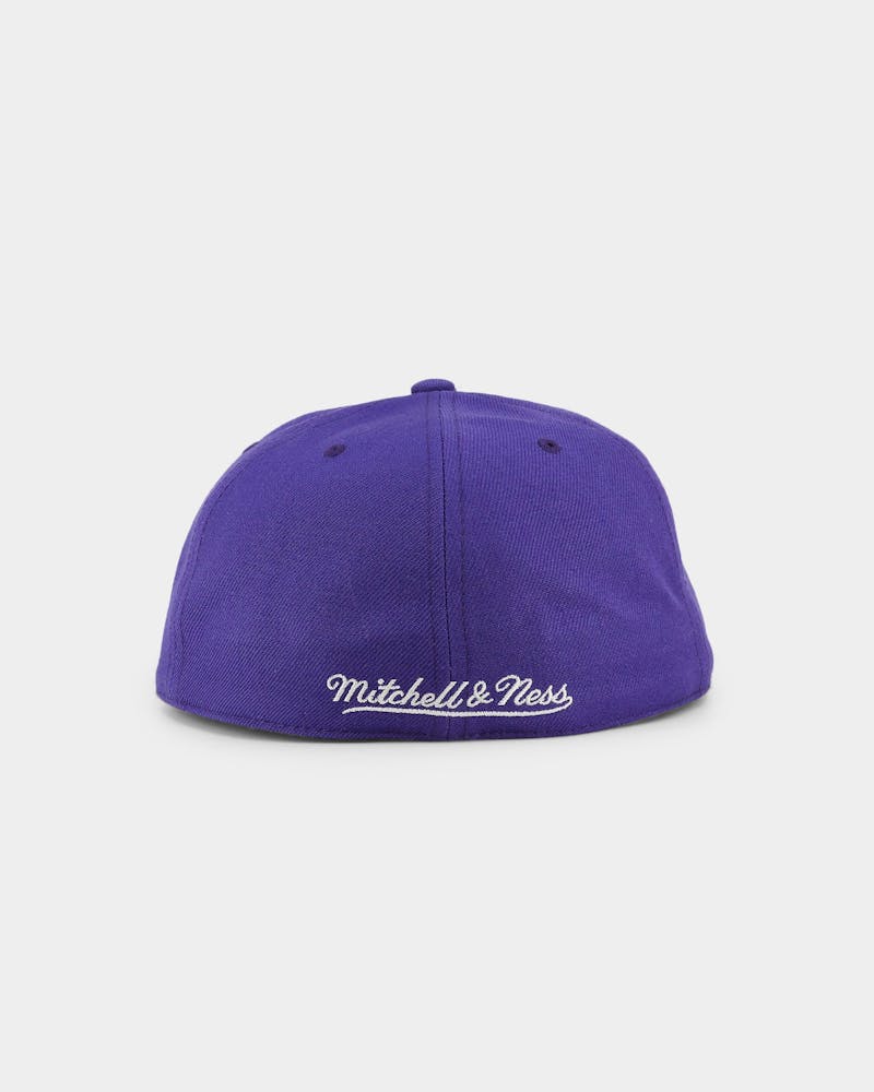 Mitchell & Ness Utah Jazz 'Team Ground 2.0 Hardwood Classics' Fitted Purple