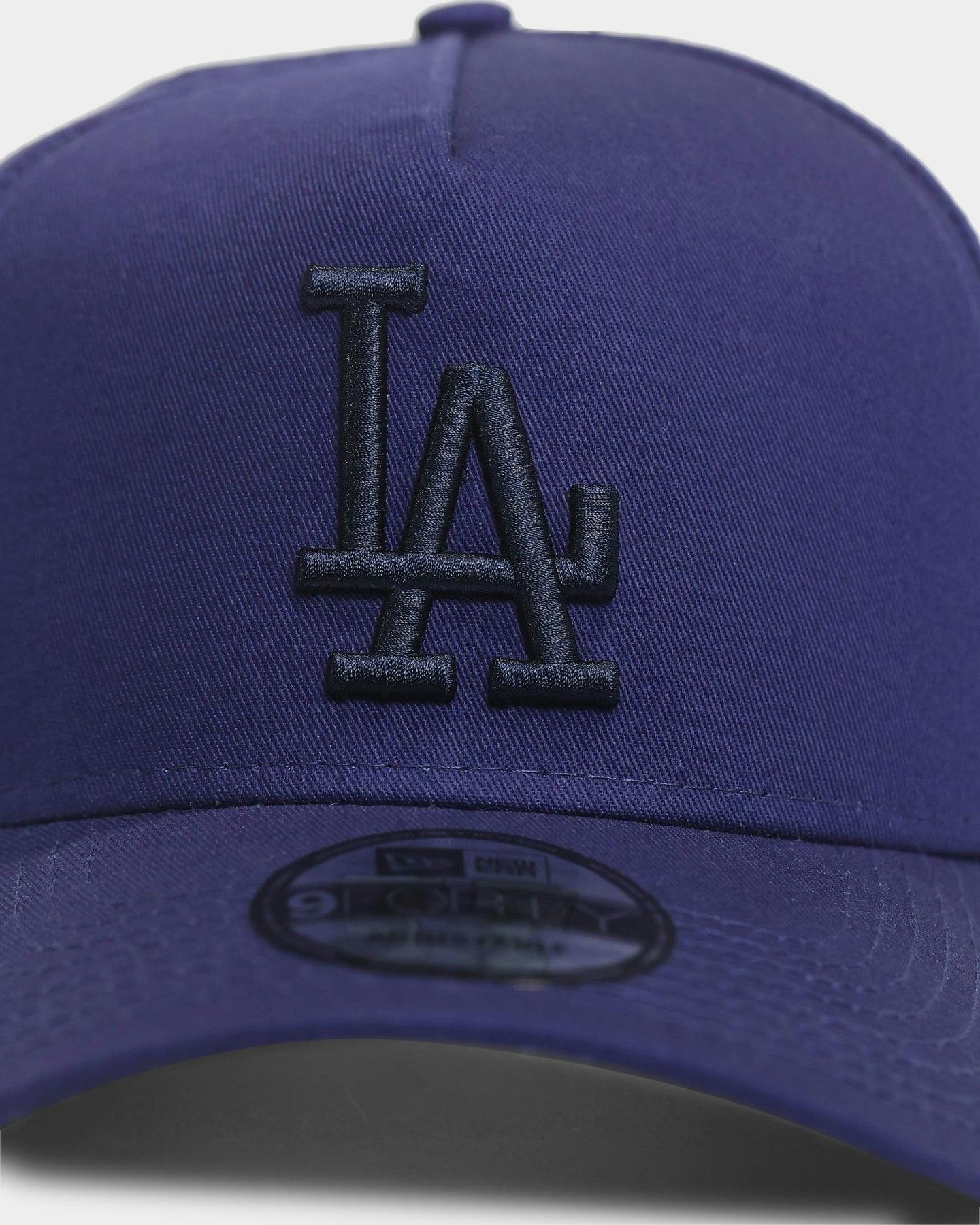New Era Los Angeles Dodgers 9FORTY A-Frame Snapback Dry Navy