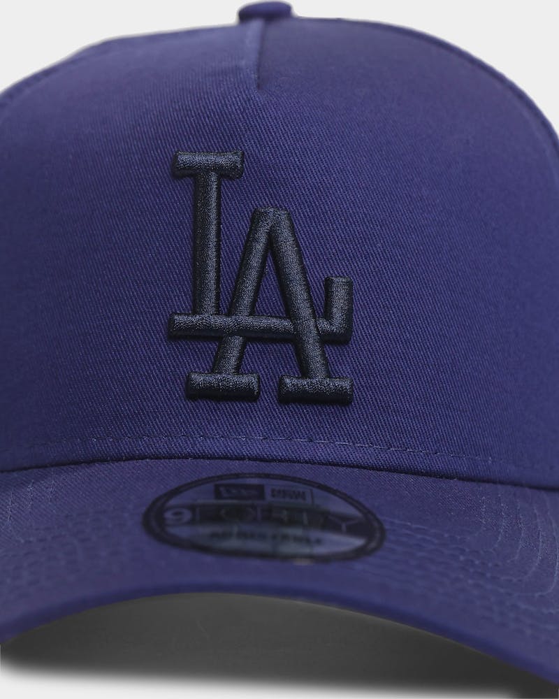 New Era Los Angeles Dodgers 9FORTY A-Frame Snapback Dry Navy thumbnail - 4