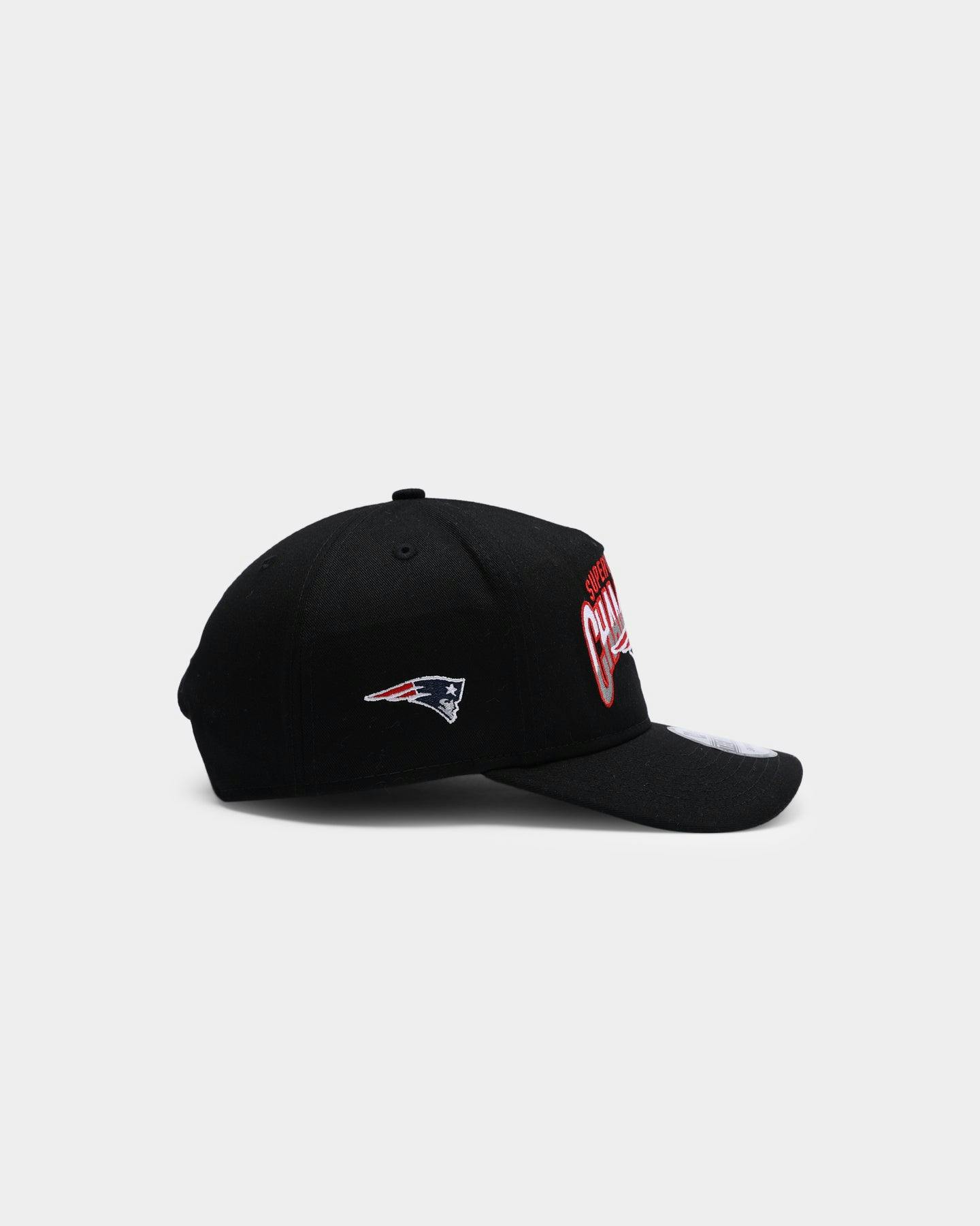 New Era New England Patriots "Super Bowl Champs" Old Golfer Snapback Black/Superbowl