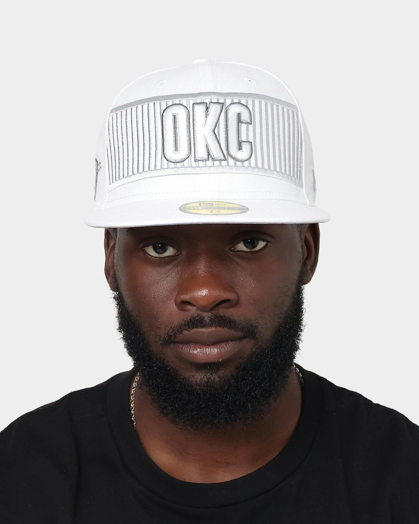 New Era Oklahoma City Thunder 'NBA Authentics City Edition' 59FIFTY Fitted Medium Blue