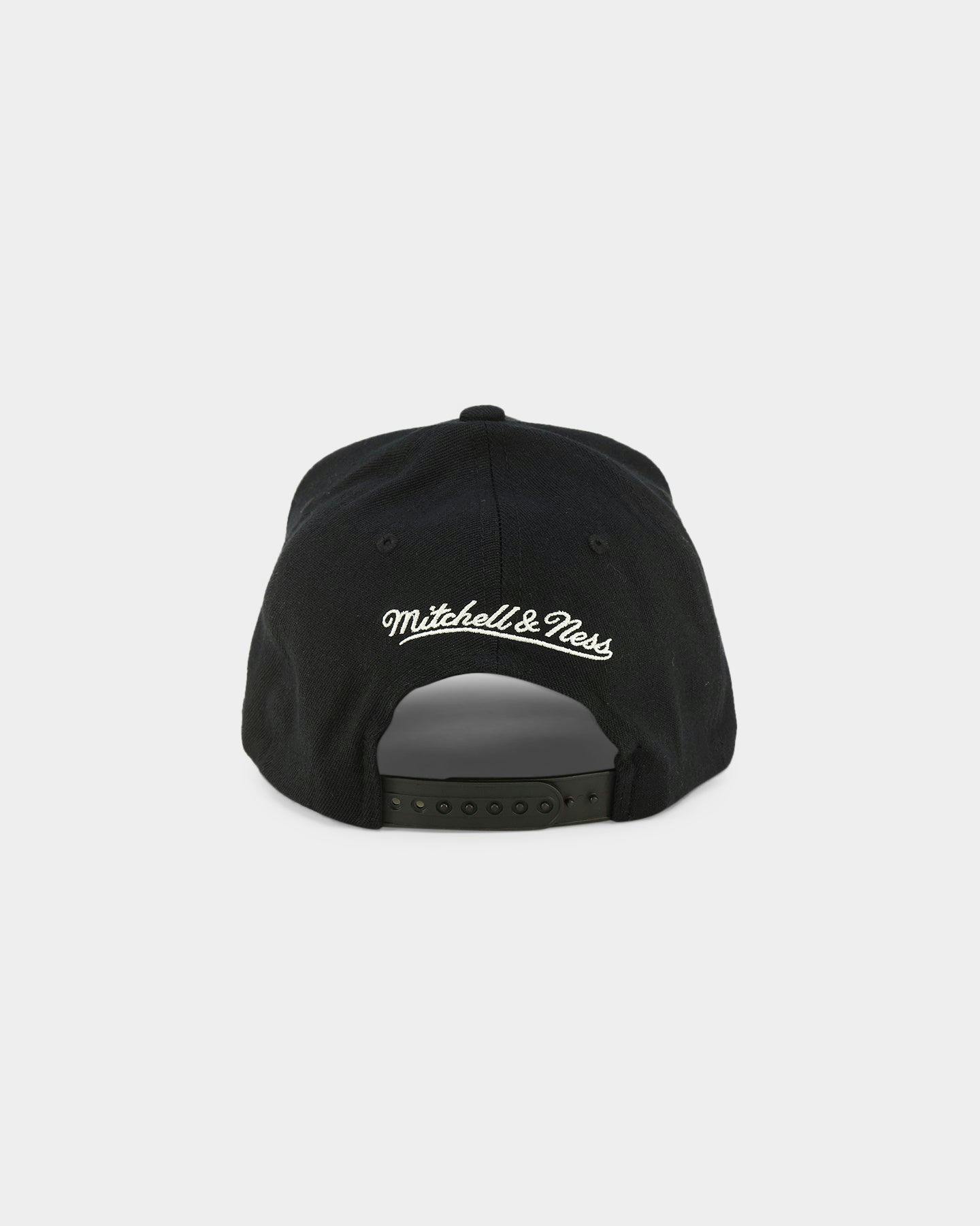 Mitchell & Ness San Antonio Spurs 'Underscore' Classic Red Snapback Black