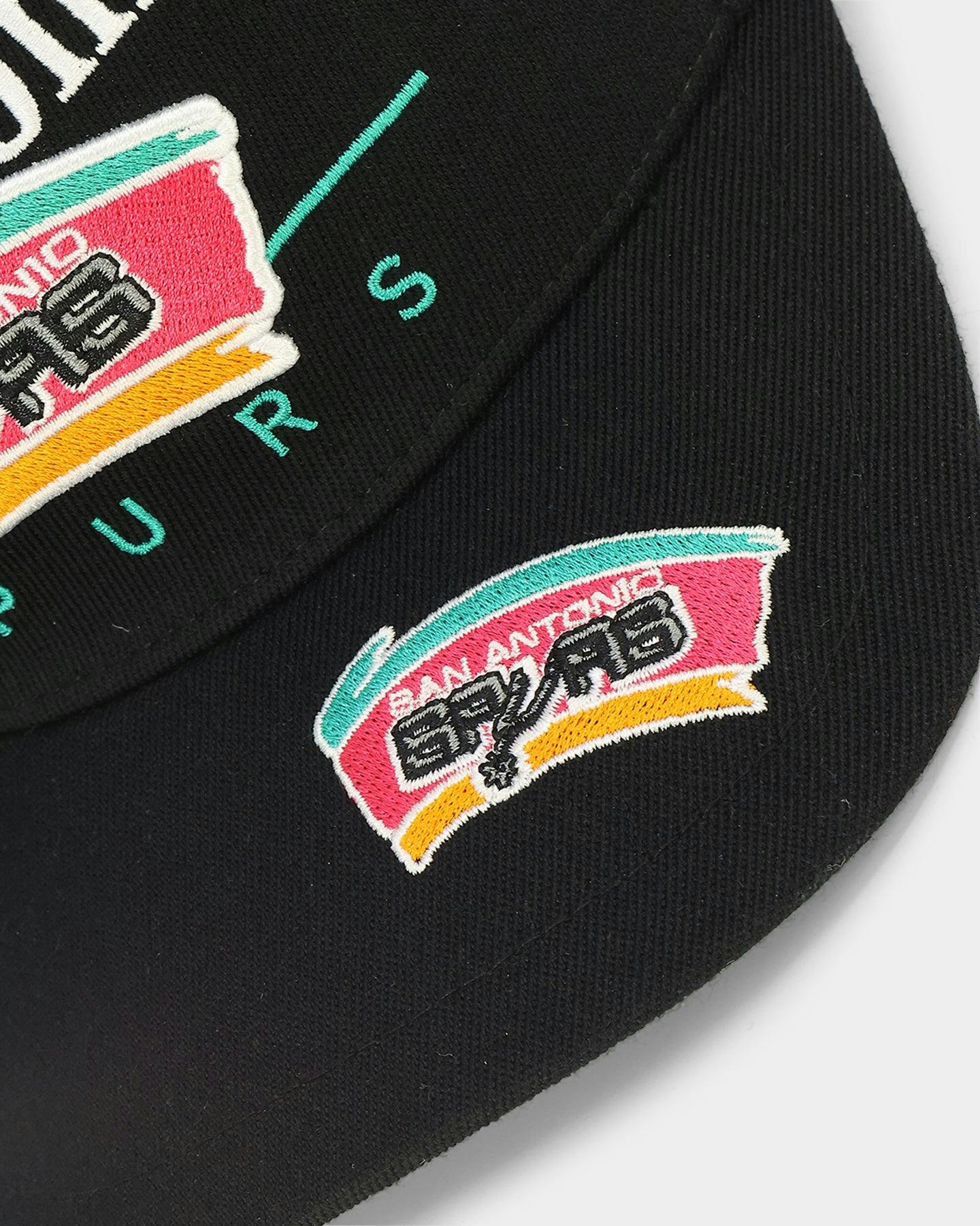 Mitchell & Ness San Antonio Spurs 'Underscore' Classic Red Snapback Black