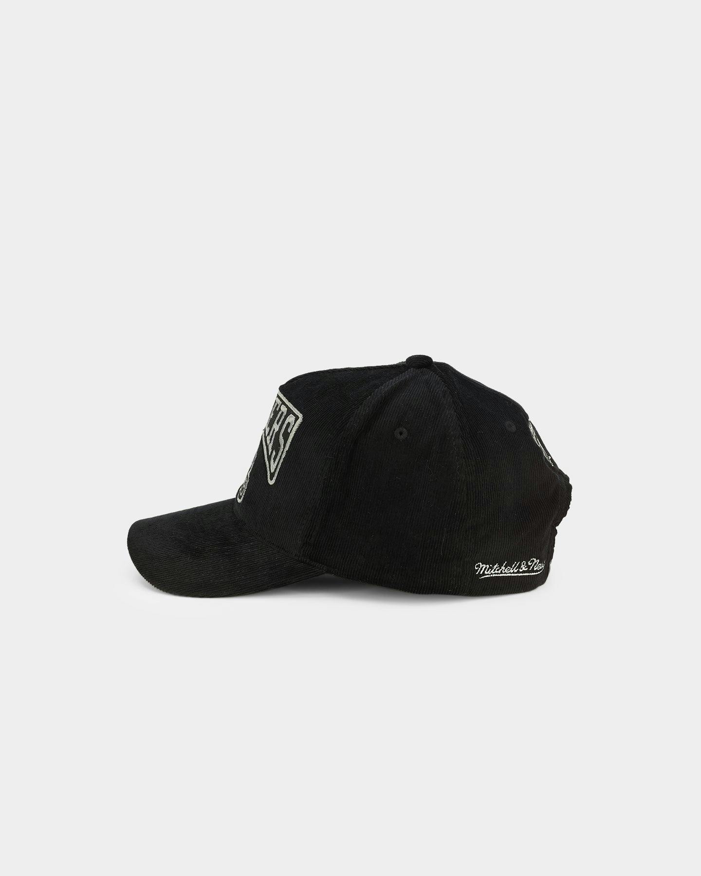 Mitchell & Ness Los Angeles Raiders 'Touchdown Cord' Dad Snapback Black