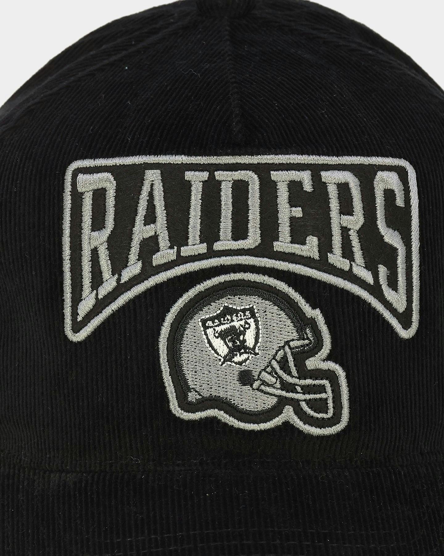 Mitchell & Ness Los Angeles Raiders 'Touchdown Cord' Dad Snapback Black