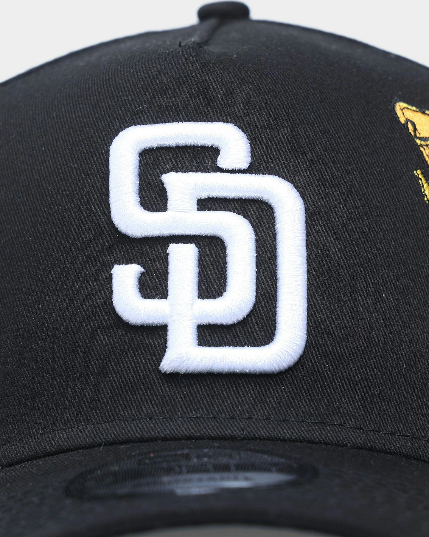 New Era San Diego Padres 'Flower' 9FORTY A-Frame Snapback Black/Floral