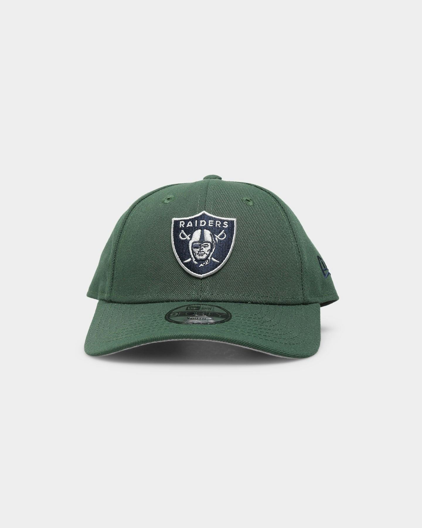 New Era Kids' Las Vegas Raiders 9FORTY Snapback Dark Seaweed