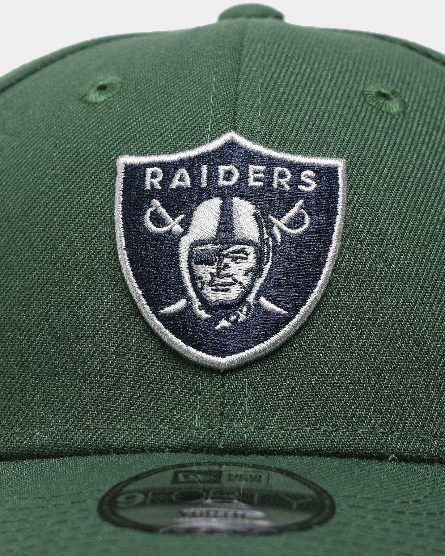 New Era Kids' Las Vegas Raiders 9FORTY Snapback Dark Seaweed