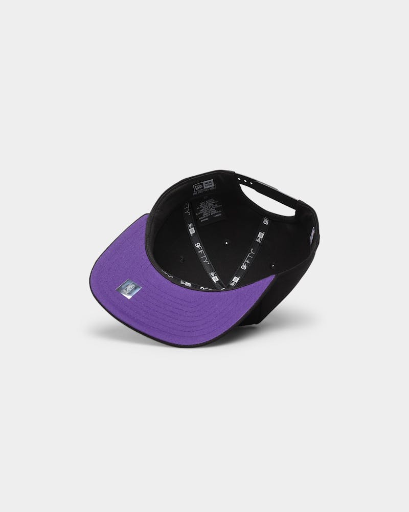 New Era Los Angeles Lakers 'Tilt' 9FIFTY A-Frame Snapback Black/Original Team Colours thumbnail - 6