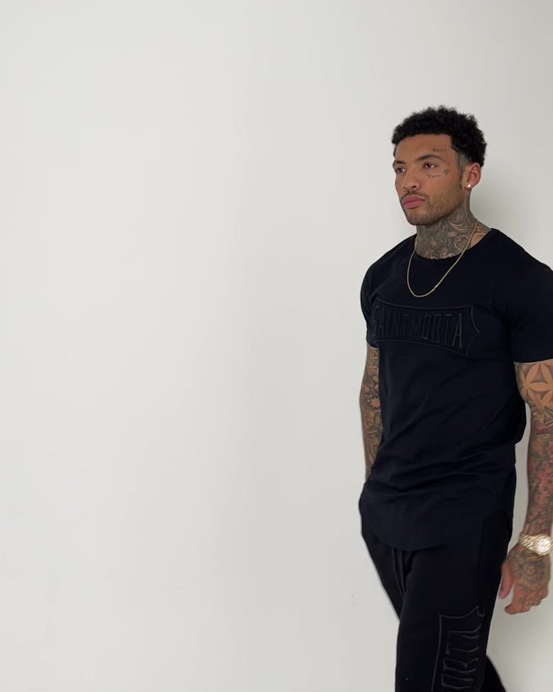 Saint Morta Ceremony El Duplo T-Shirt Black/Black thumbnail - 6