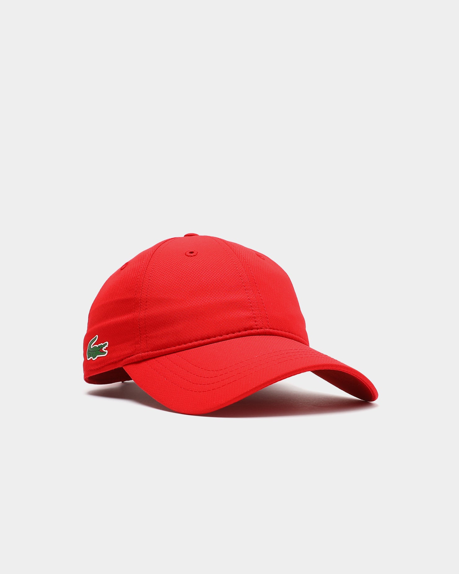 lacoste hat red