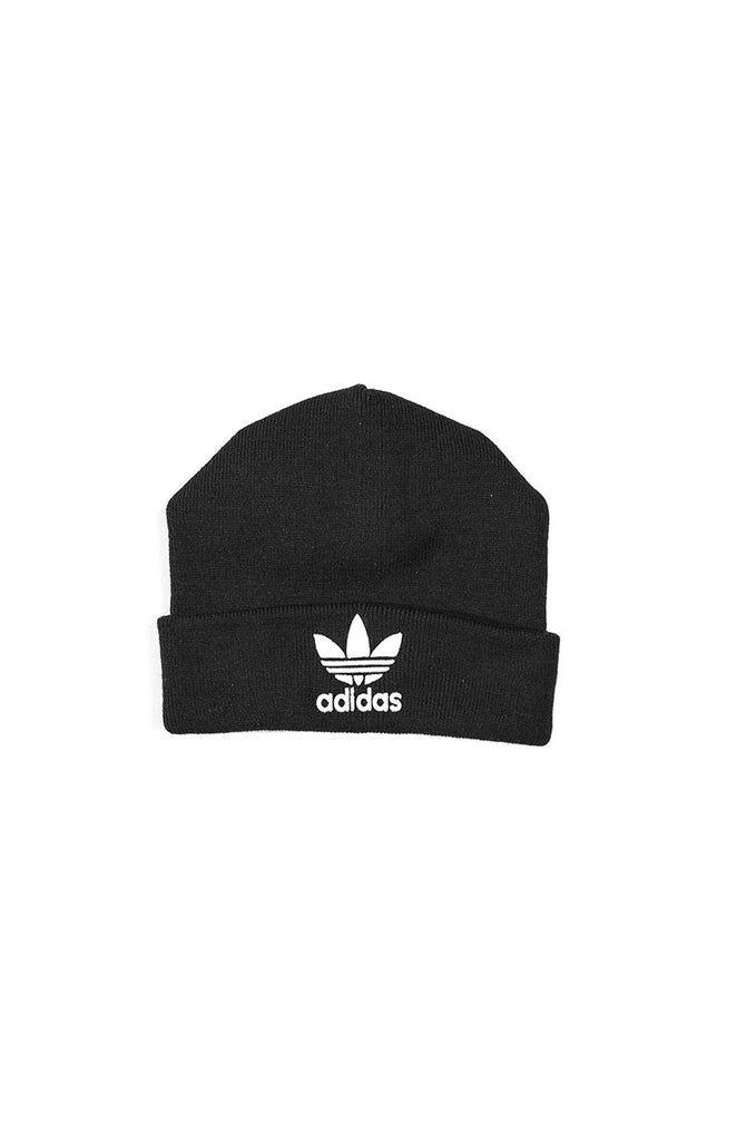 adidas trefoil beanie black