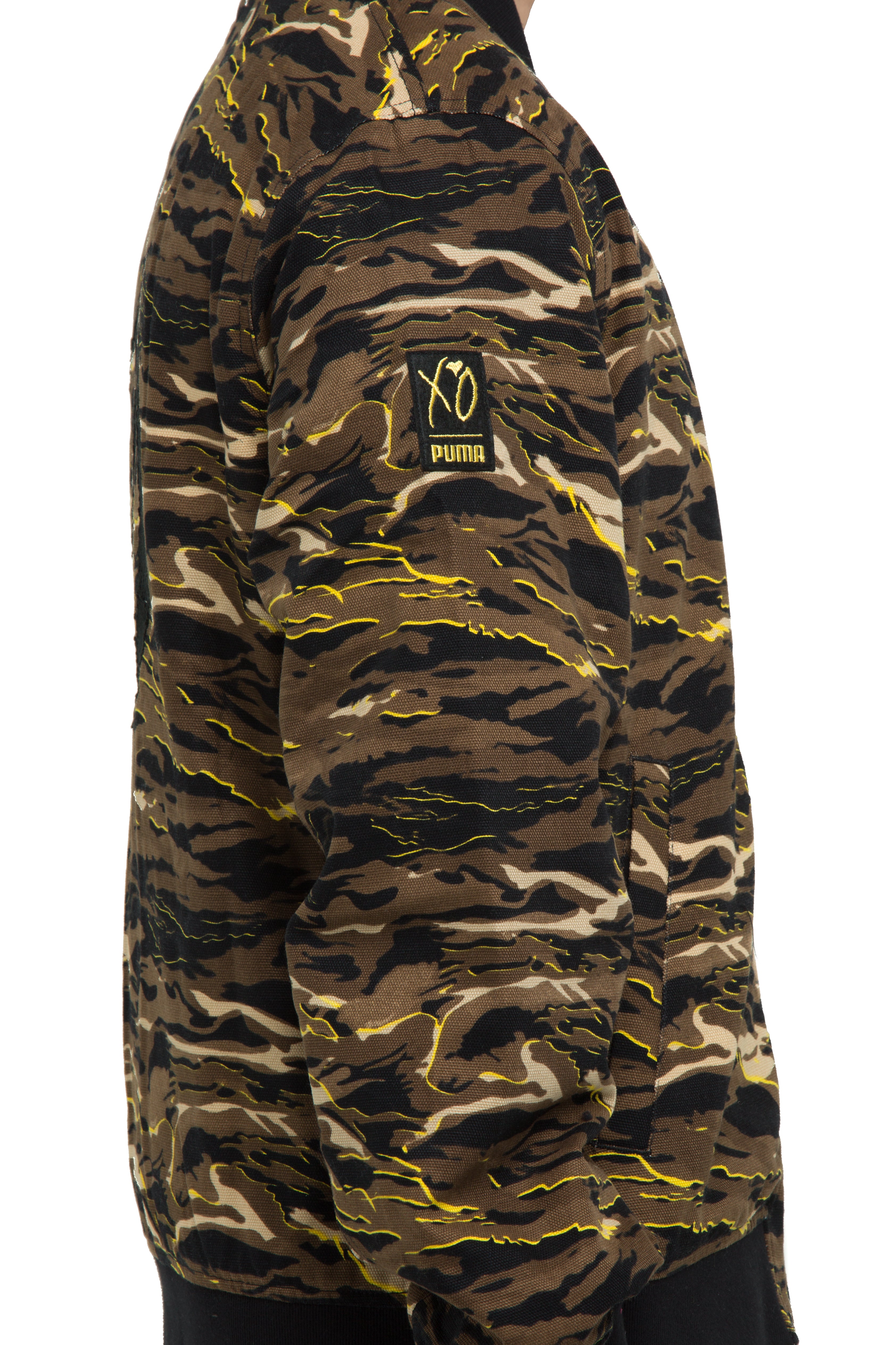 puma xo camo bomber