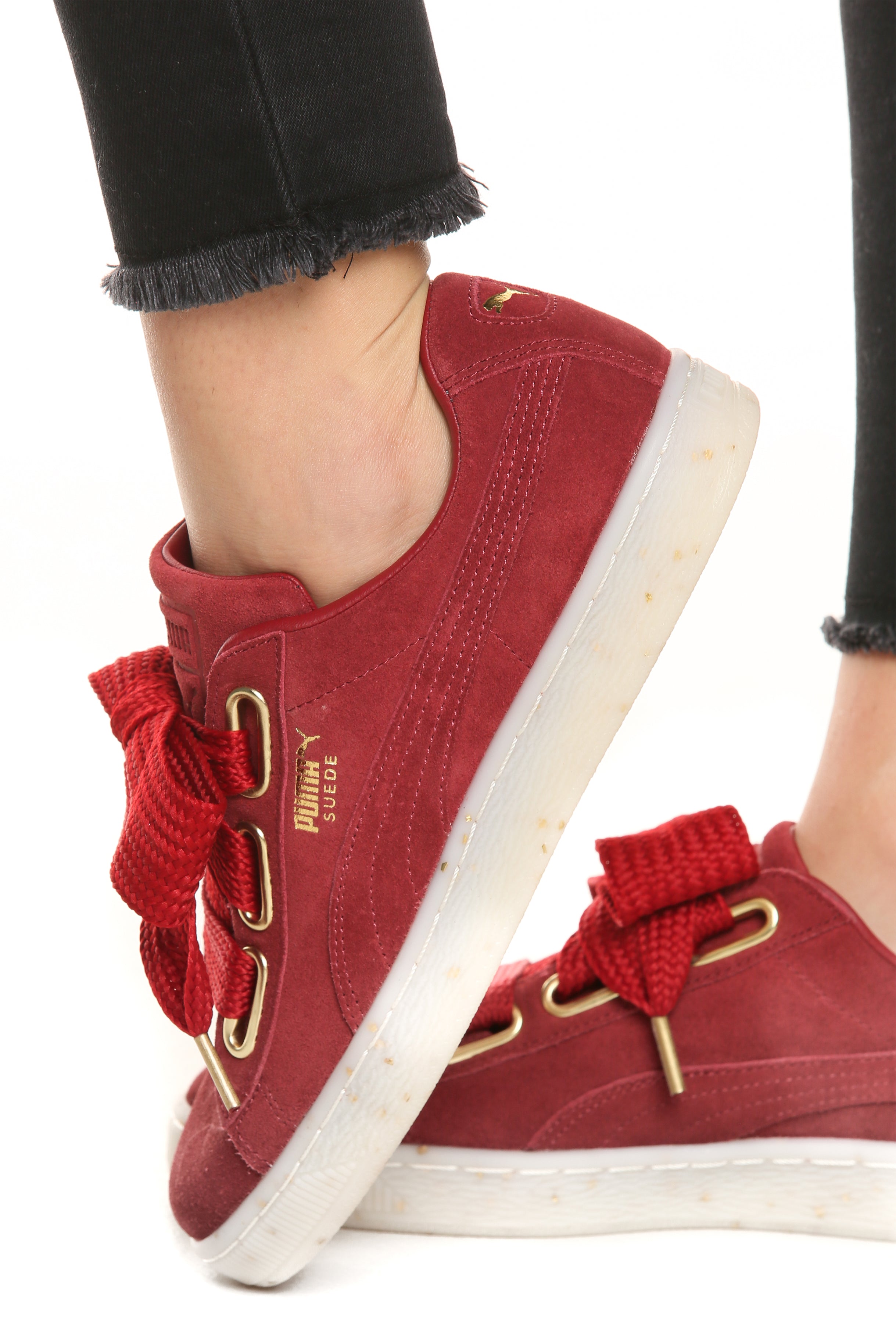 puma suede heart fabulous
