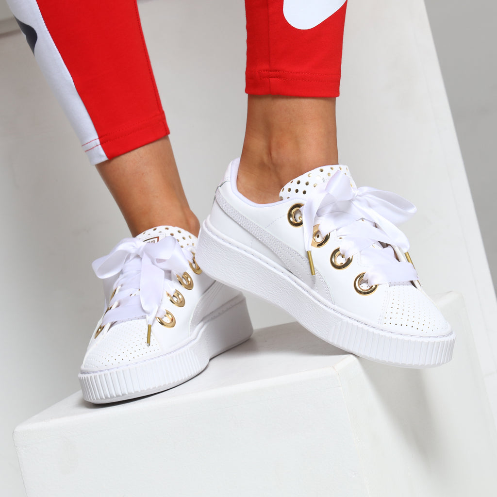 puma platform kiss lux