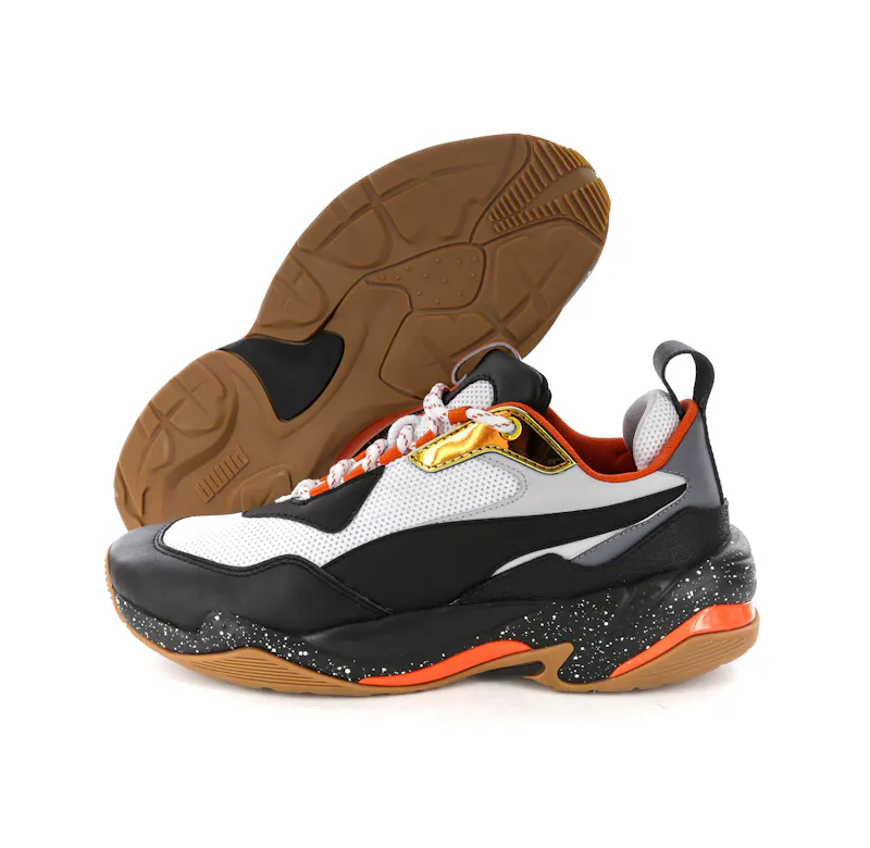 Puma Thunder Electric Black White Orange 01 Culture Kings Us