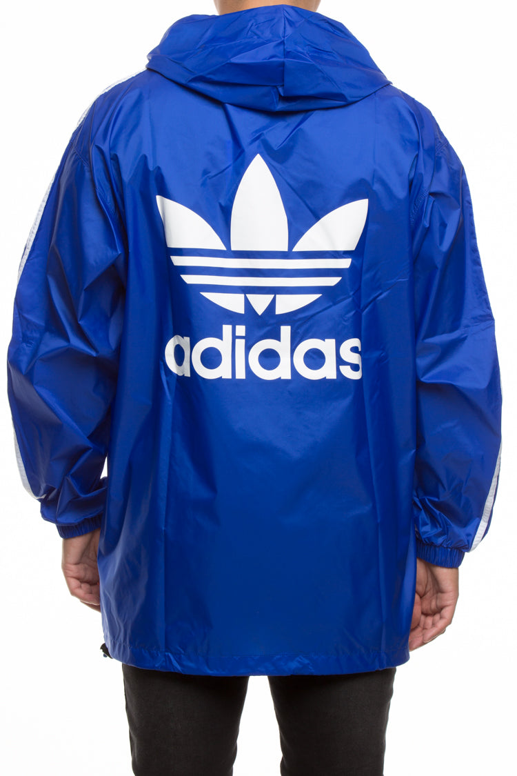 blue and white adidas originals jacket