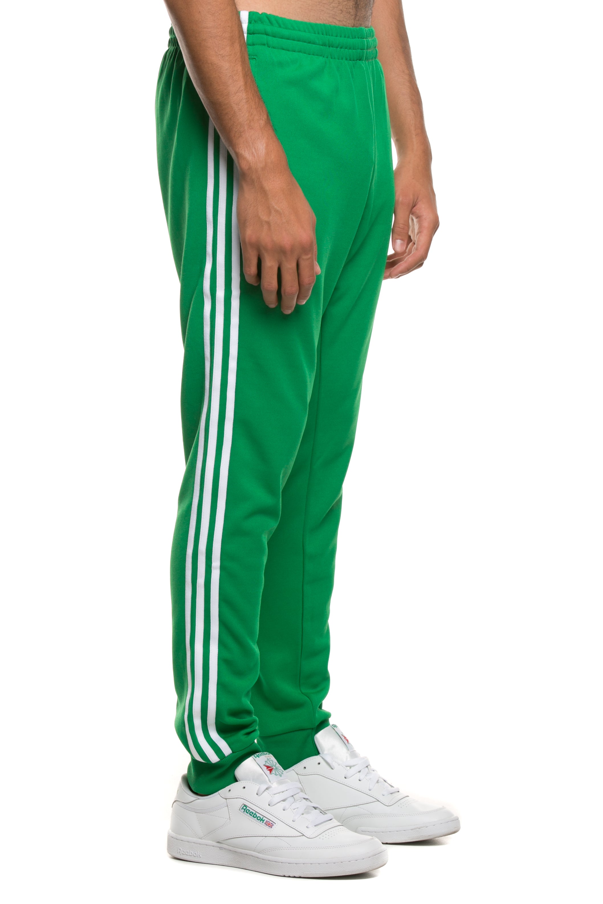 adidas sst track pants mens green