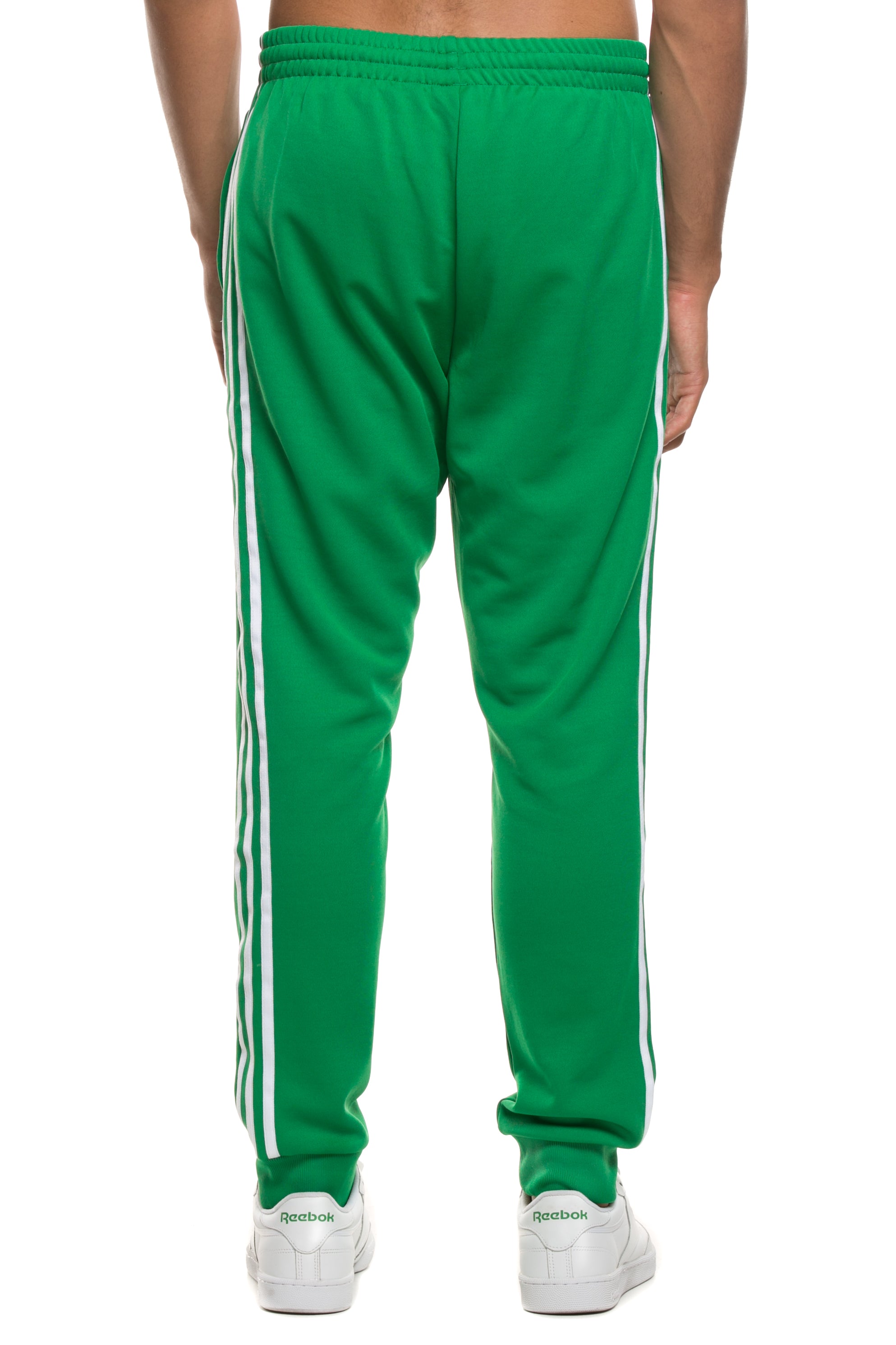 adidas sst track pants green