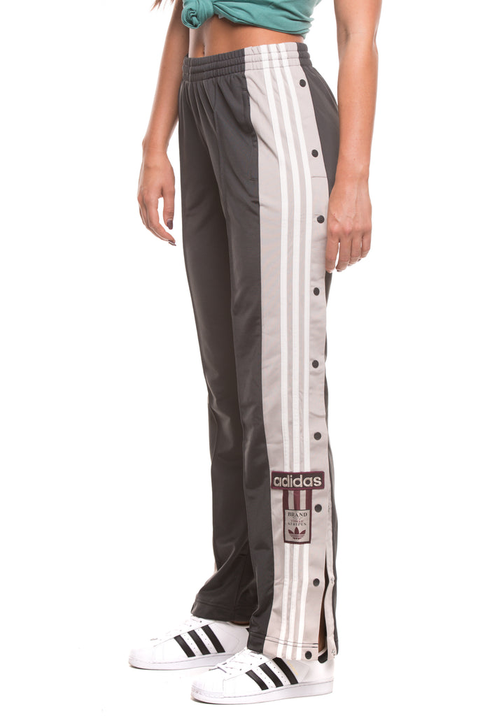 ADIDAS WOMENS ADIBREAK TRACK PANTS CARBON ADIDAS WOMENS ADIBREAK TRACK PANTS CARBON