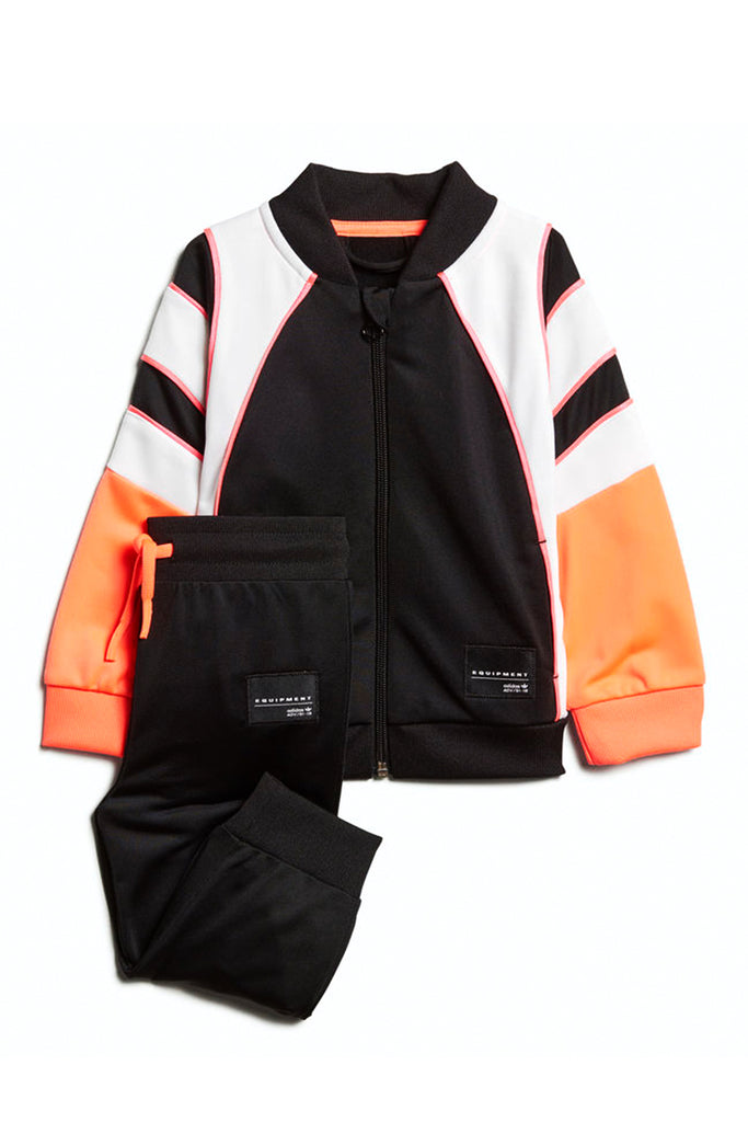 infant black adidas tracksuit