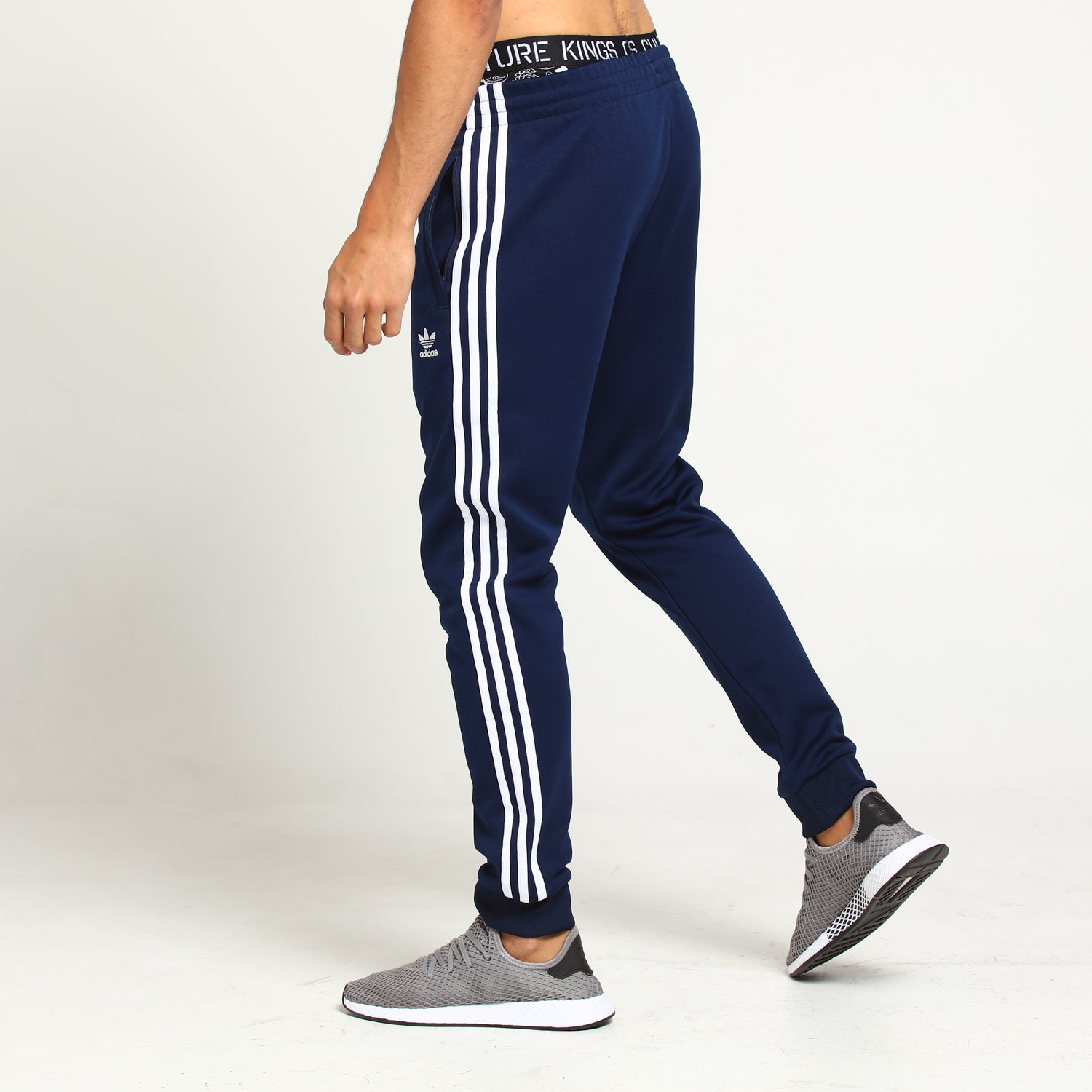 adidas sst track pants navy