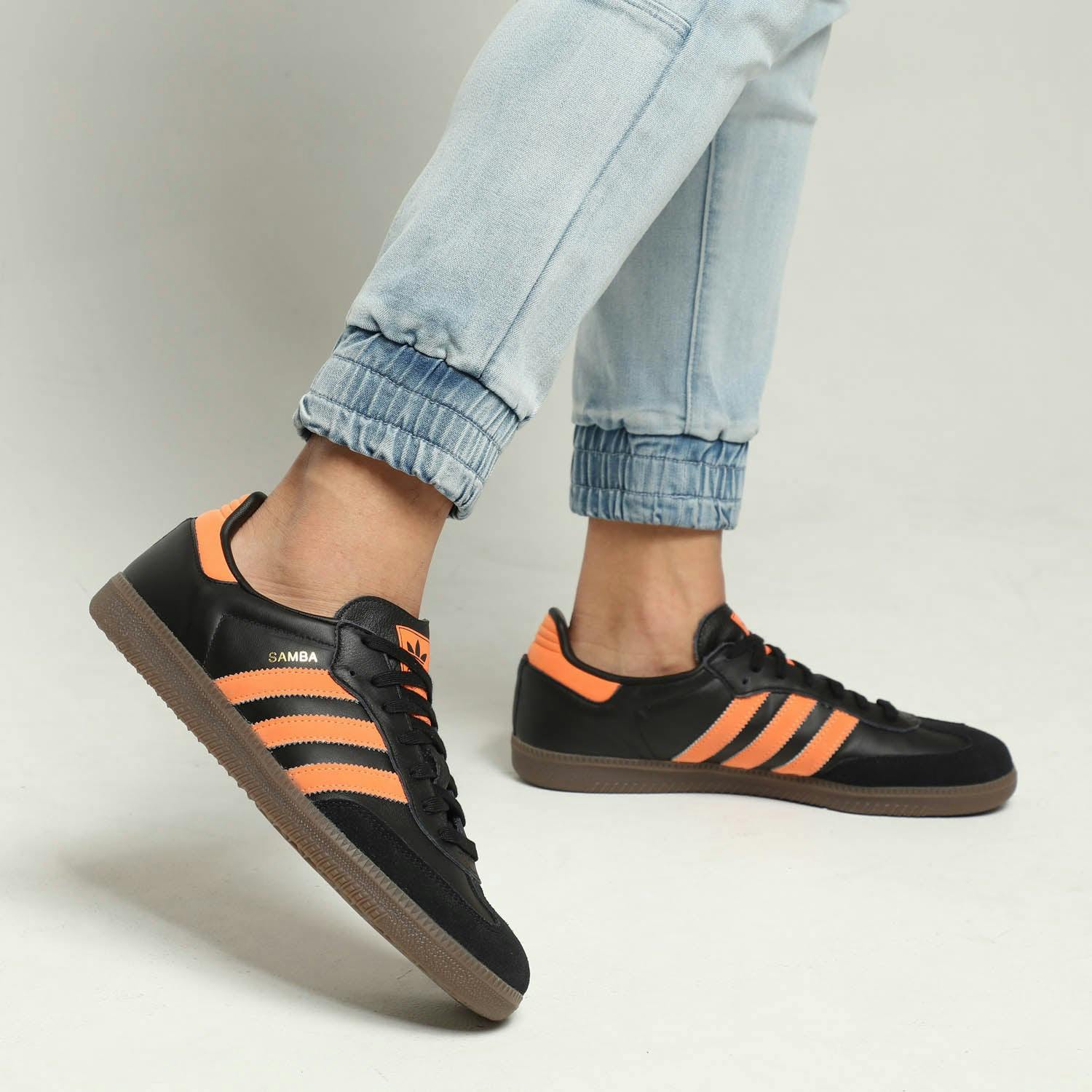 Adidas Samba OG Black/Orange Culture Kings US Adidas Samba OG Black/Orange Culture Kings US