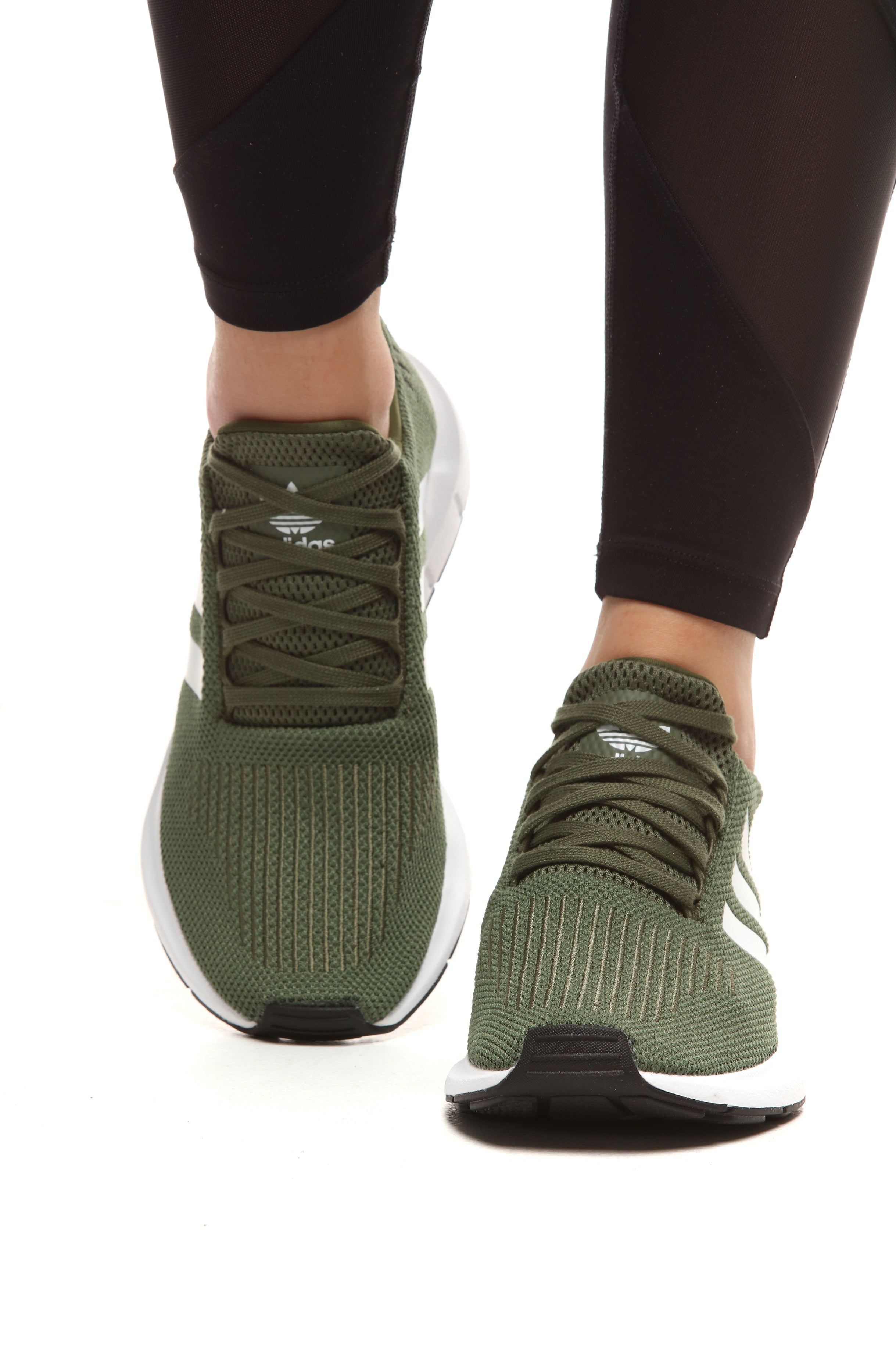 adidas swift run women's green