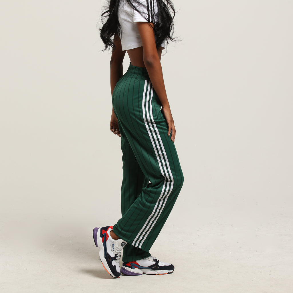 dark green adidas track pants