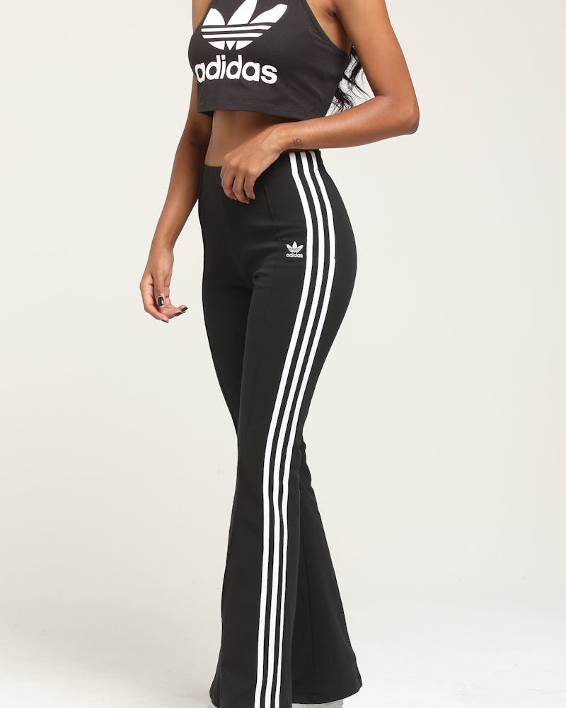 Adidas Women's Flared Track Pant Black | Culture Kings US
