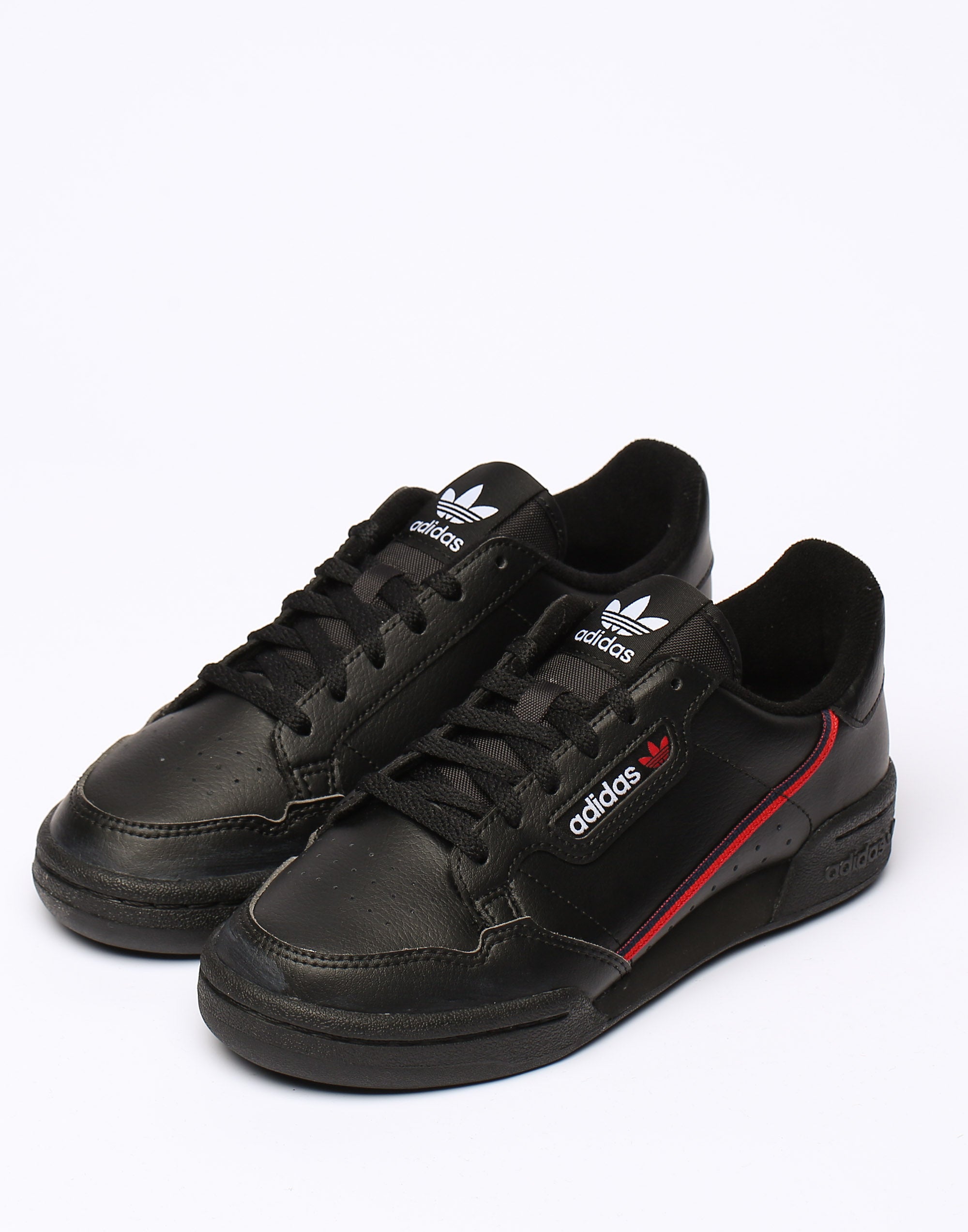 adidas continental 80 black and red