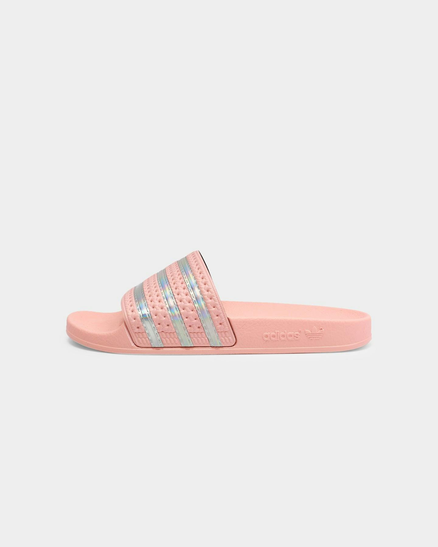 Adidas Women S Adilette Coral White Cor Culture Kings Us