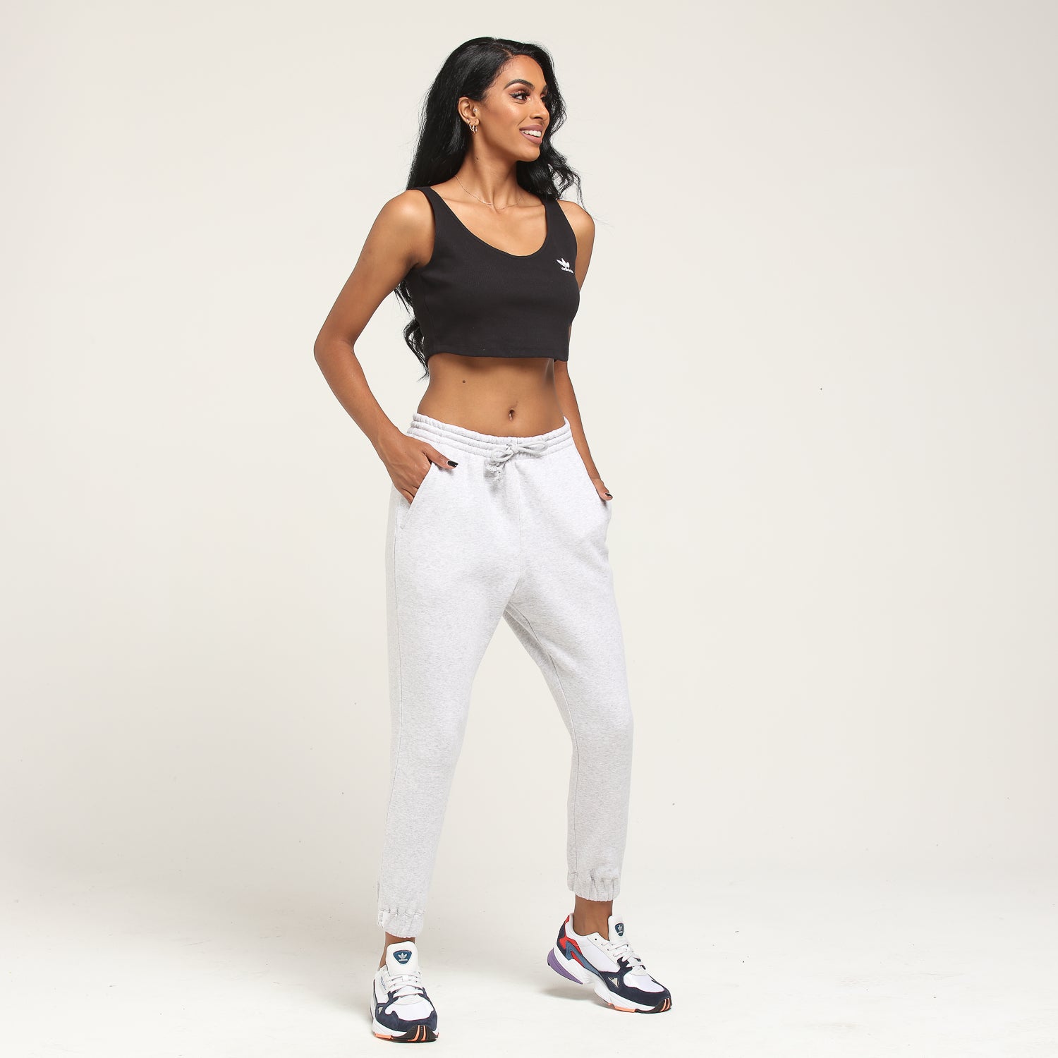 adidas sc cropped tank