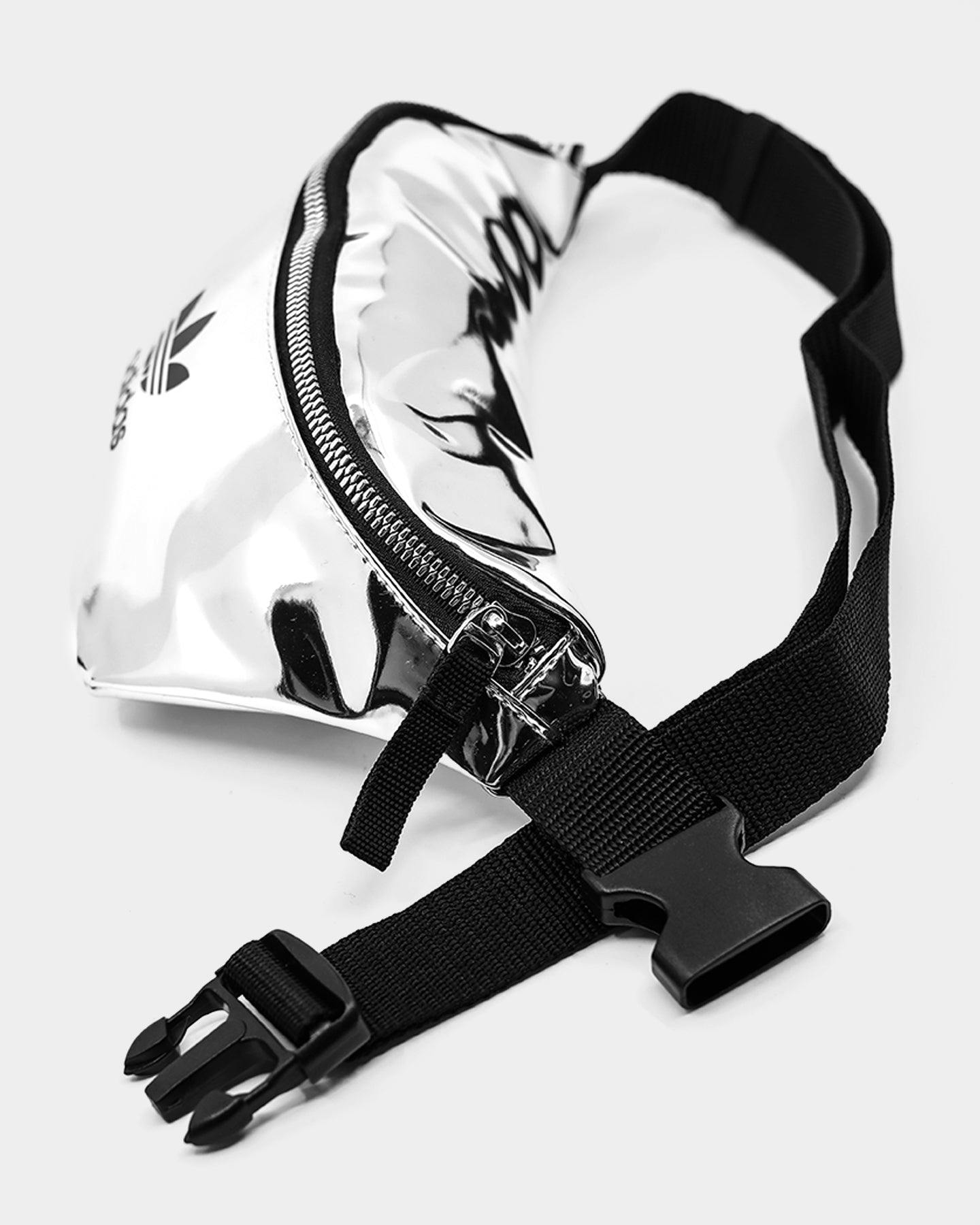 Adidas Waist Bag Silver Metallic Culture Kings US