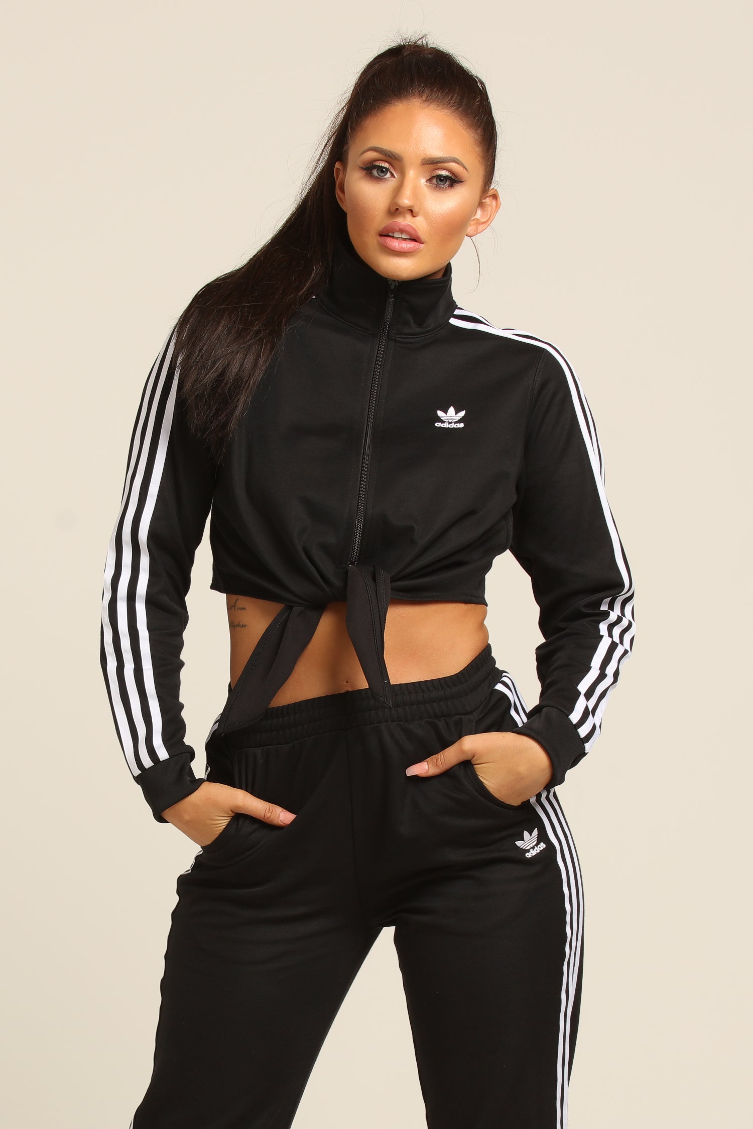 floral adidas tracksuit womens