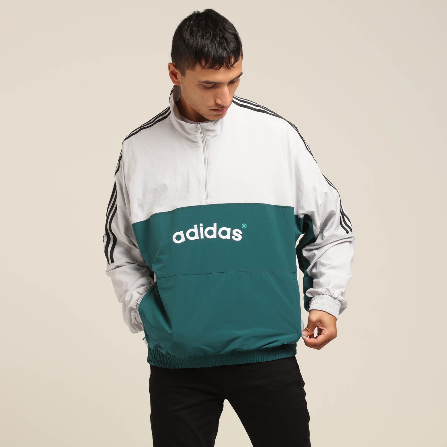 emerald green adidas tracksuit