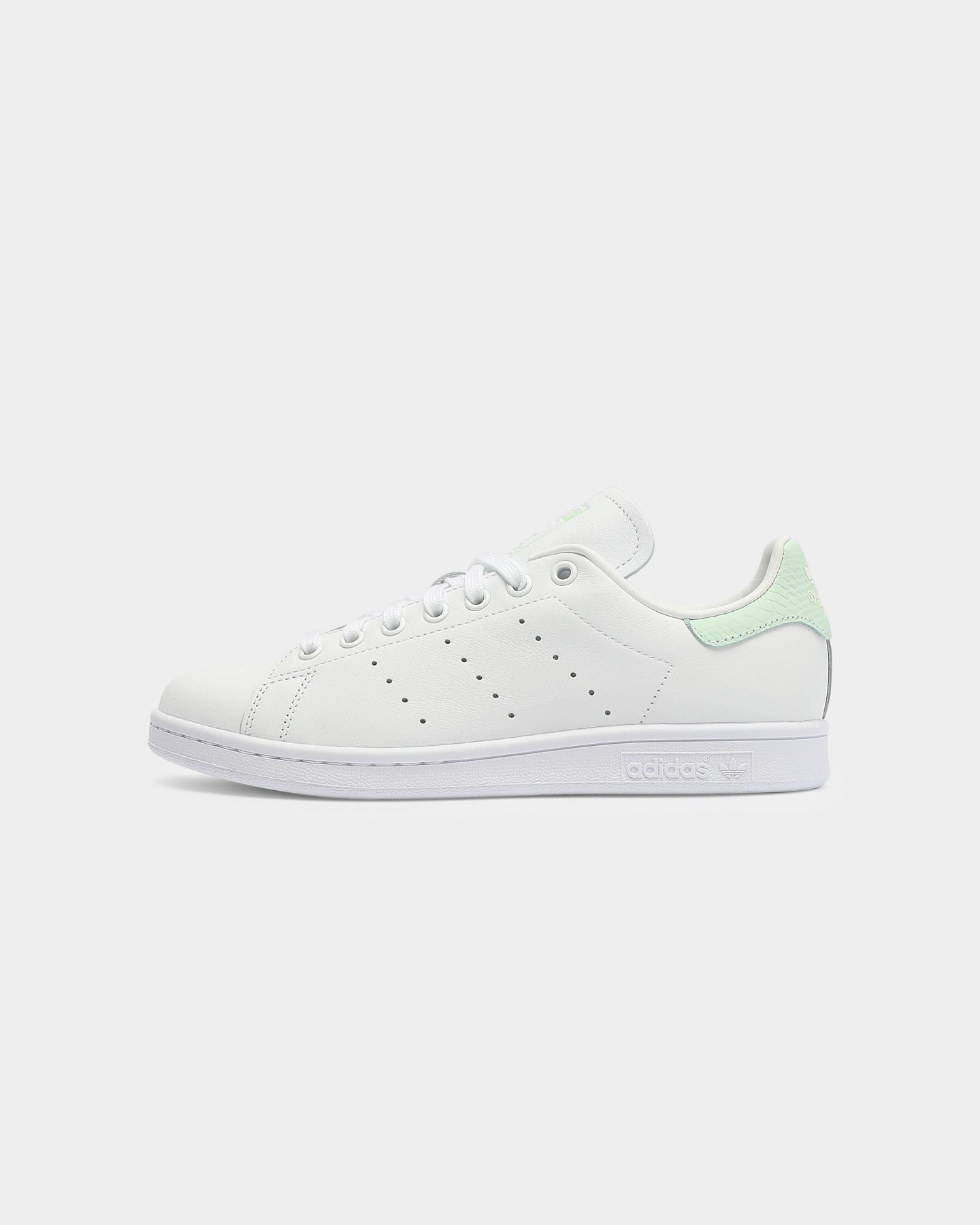 green and white stan smiths womens