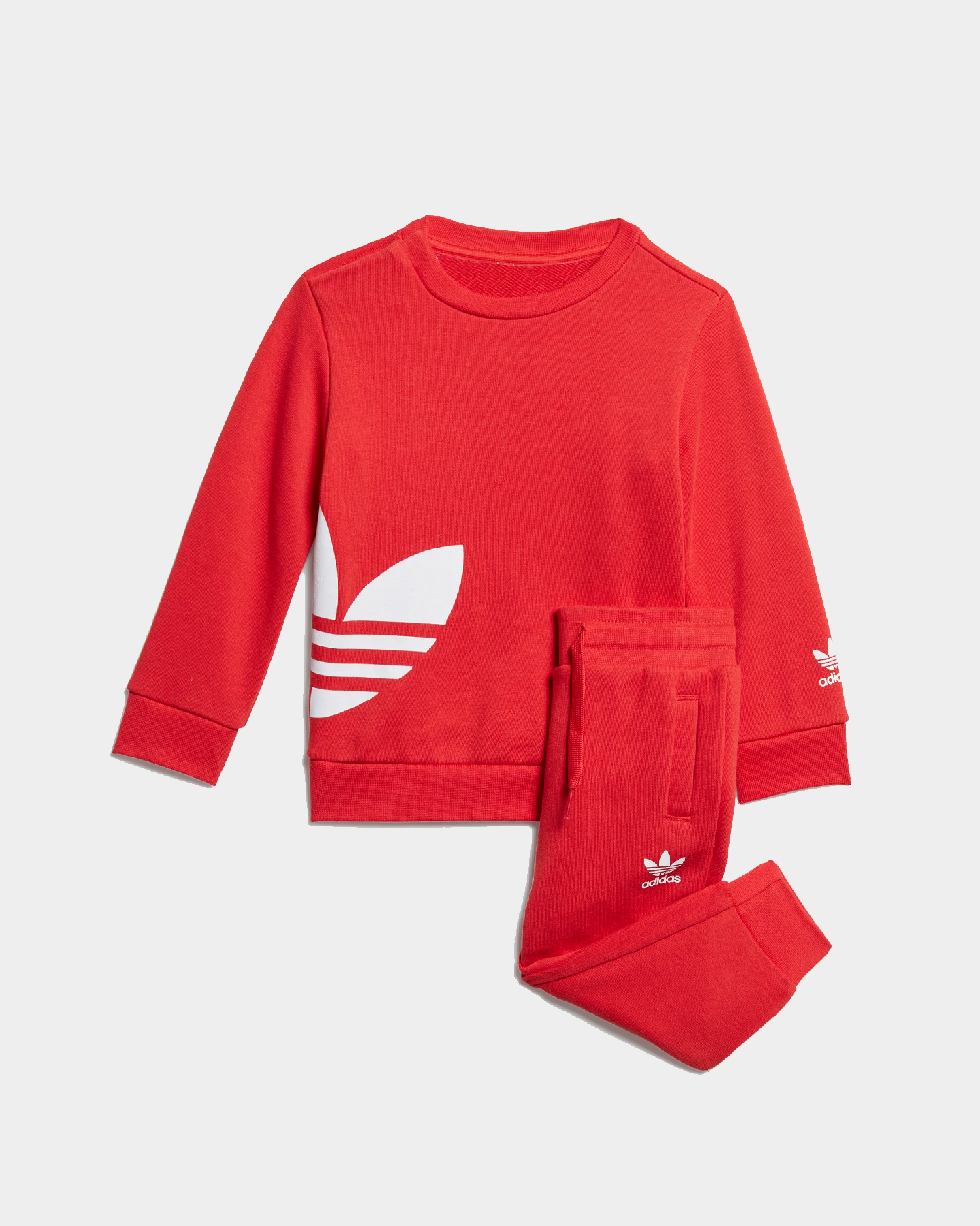 red adidas kids tracksuit