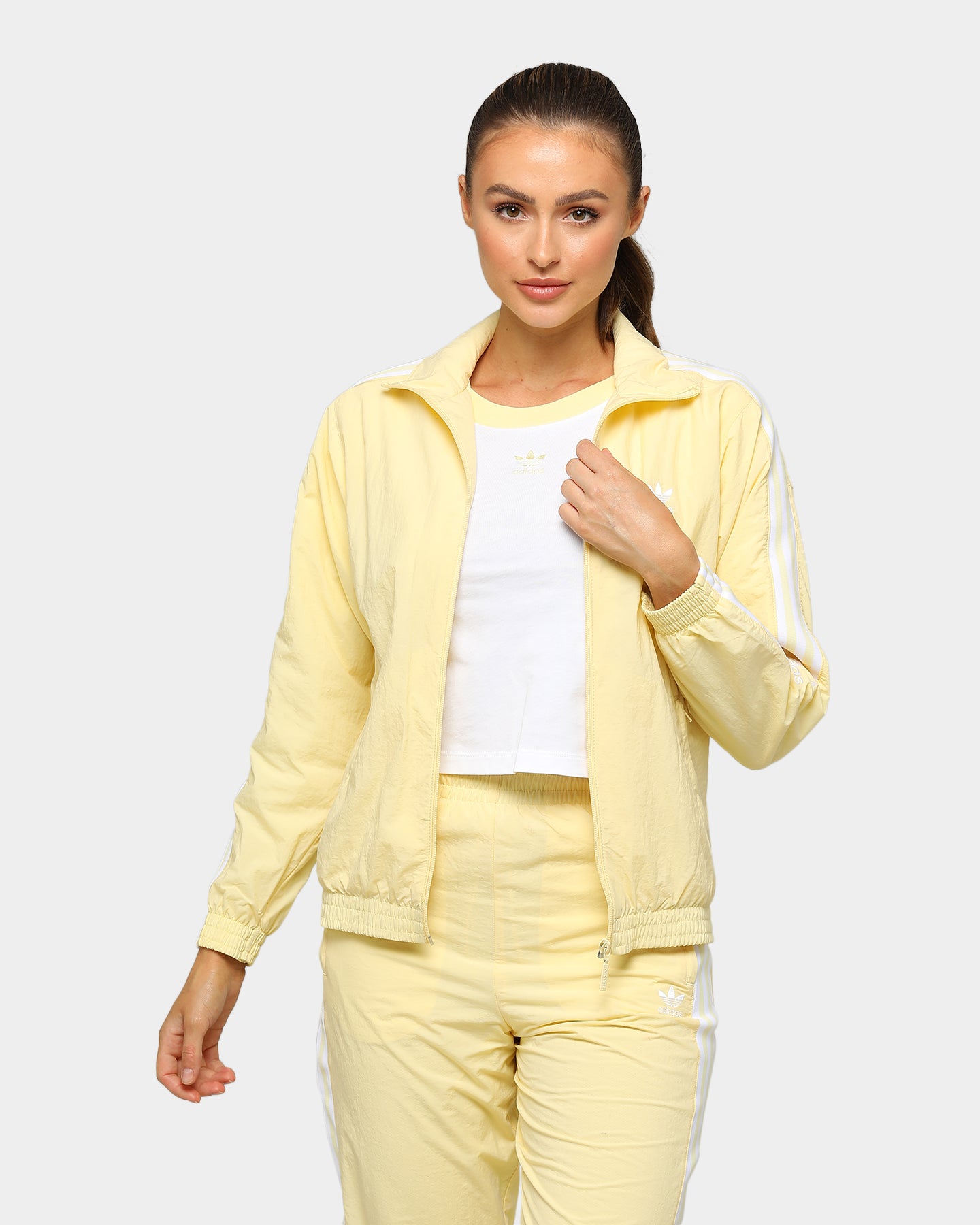 adidas yellow jacket women's