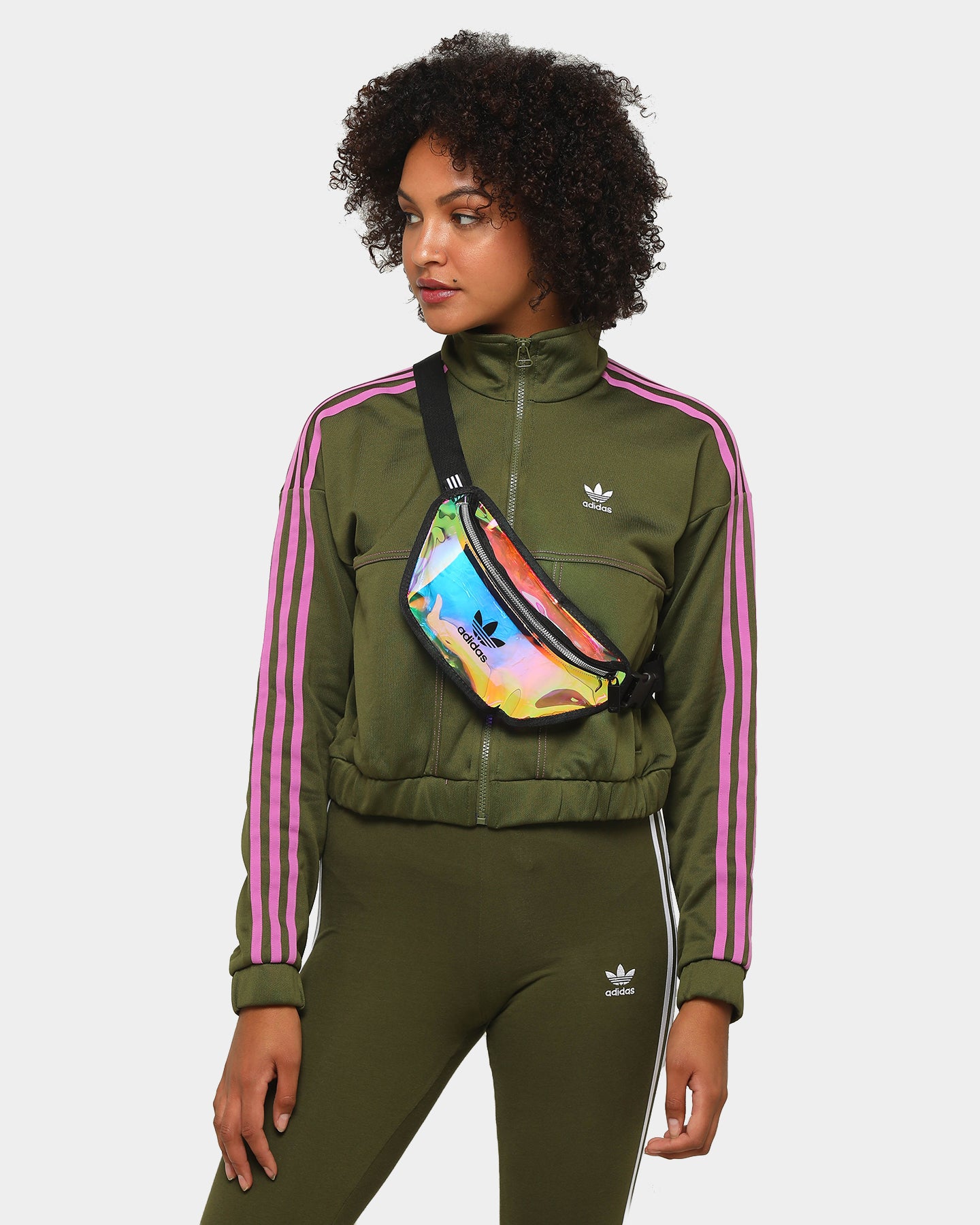 adidas iridescent belt bag